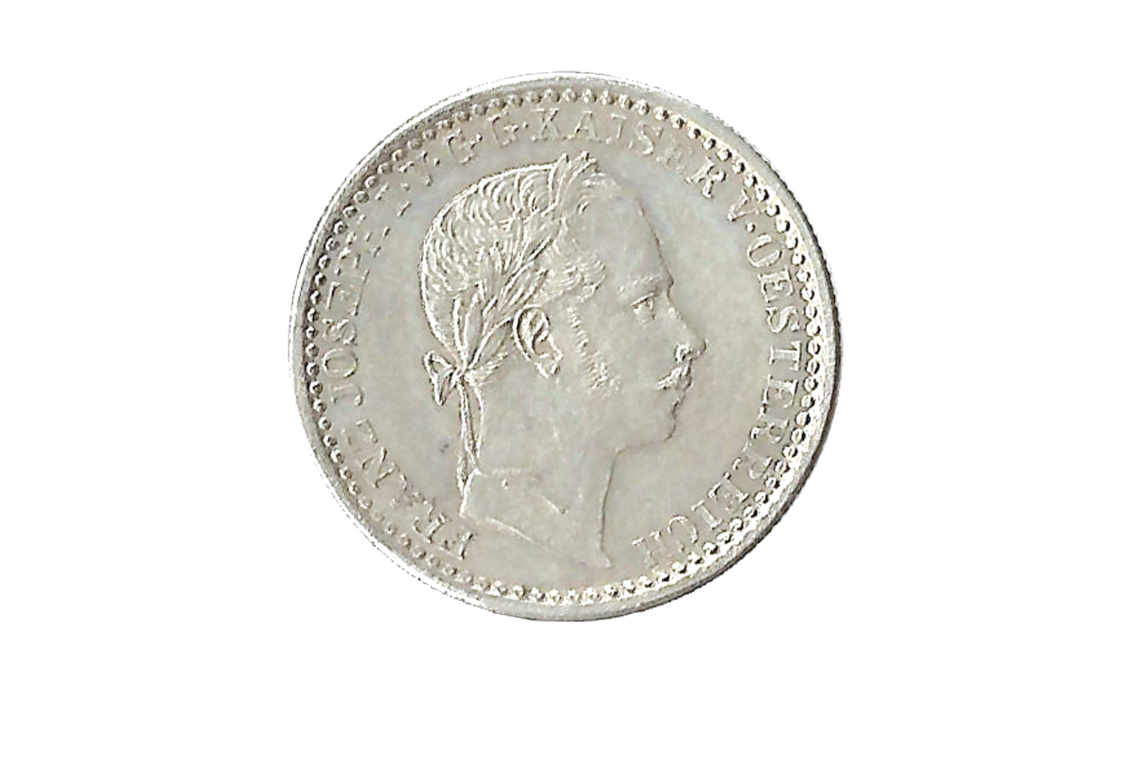 10 Kreuzer 1858-1865 Österreich Kaiserreich Franz Joseph I.