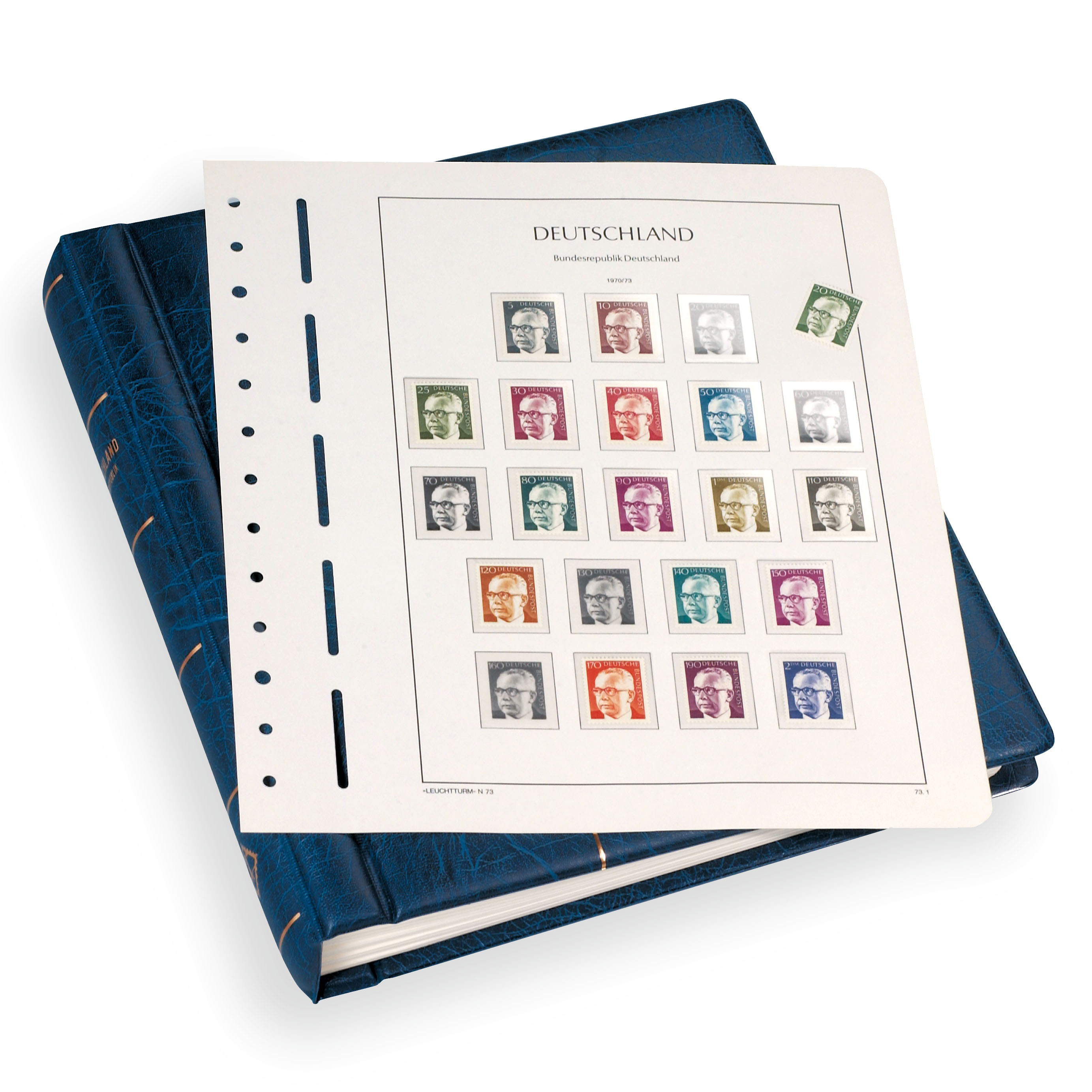 Drehstabbinder Perfect DP (blau)