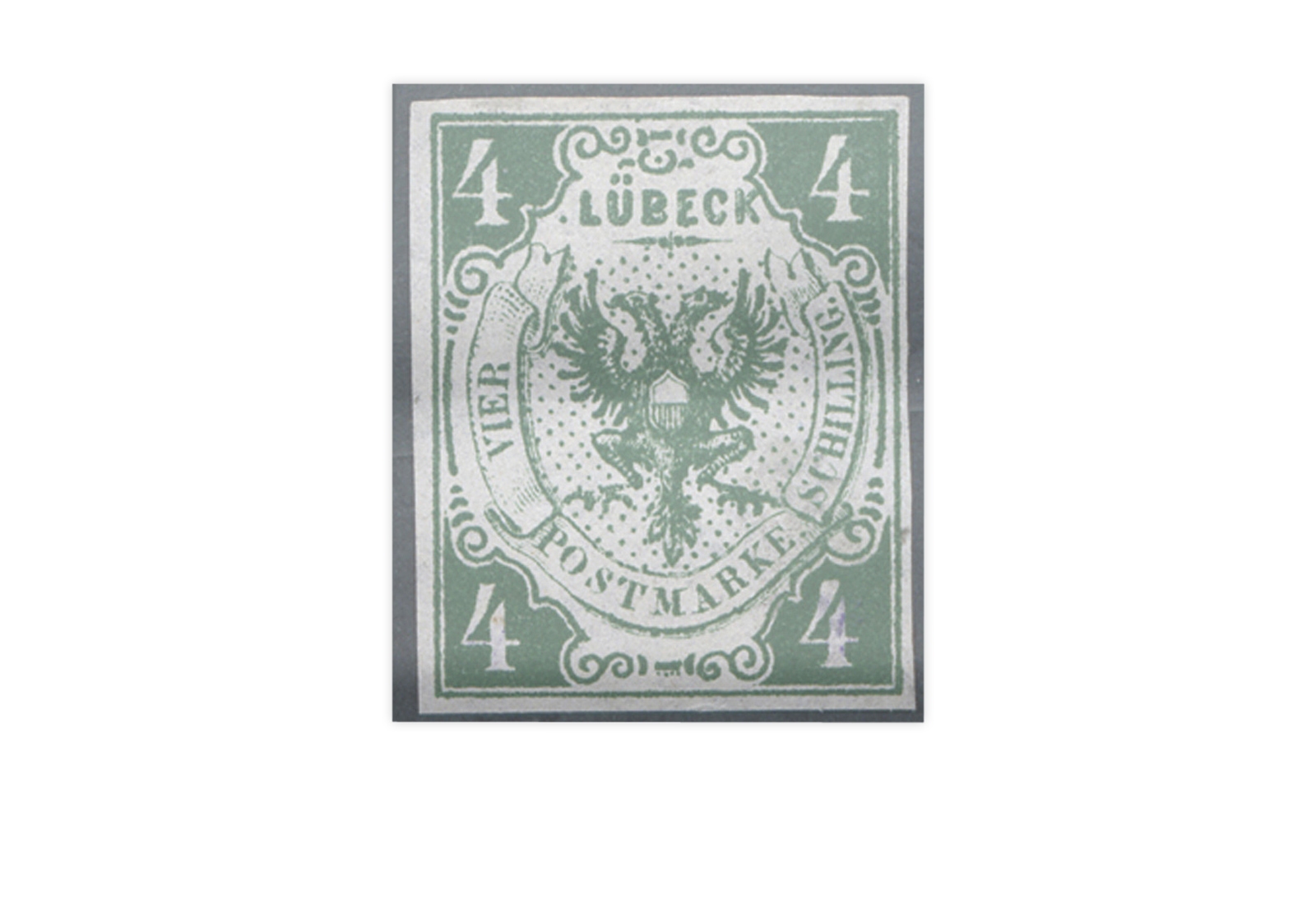 Briefmarke Altdeutschland Lübeck Freimarke 1859 Michel-Nr. 5 ungebraucht