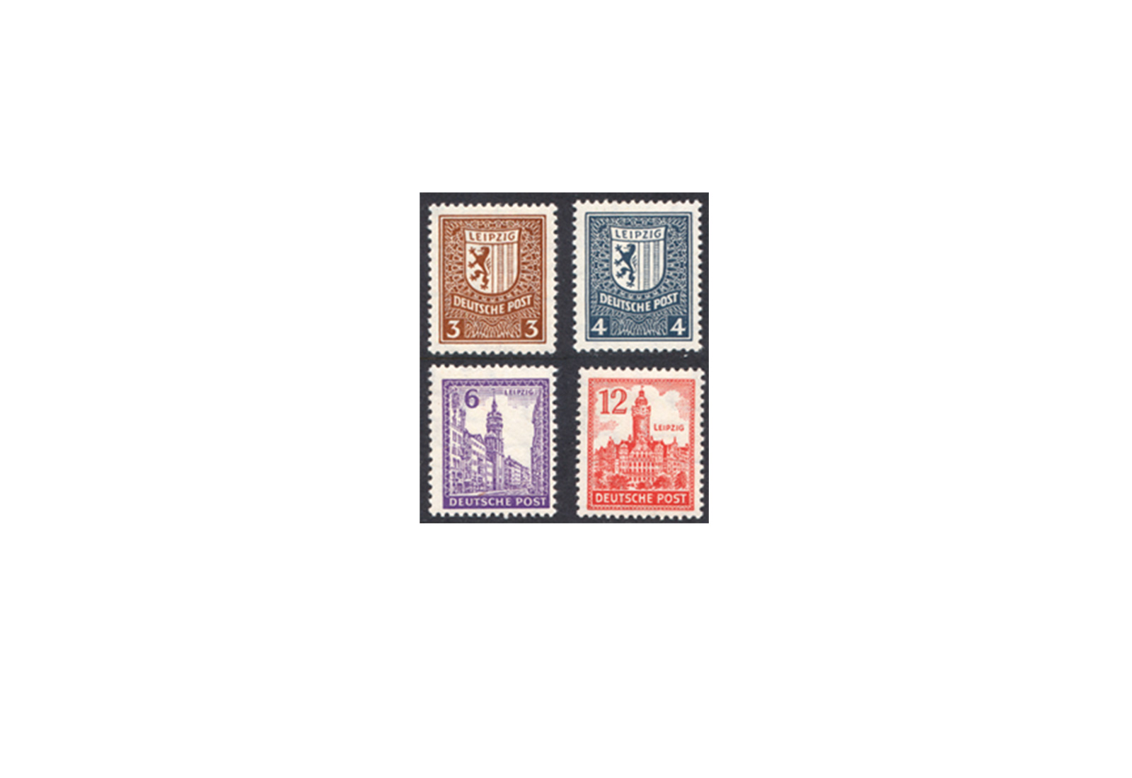 SBZ Michel-Nr. 150/155 X postfrisch
