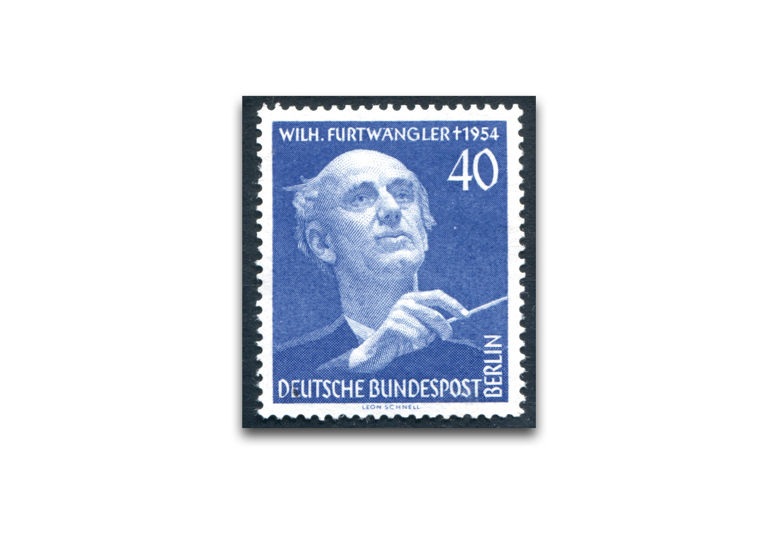 Briefmarke Berlin 1955 Michel Nr. 128 postfrisch