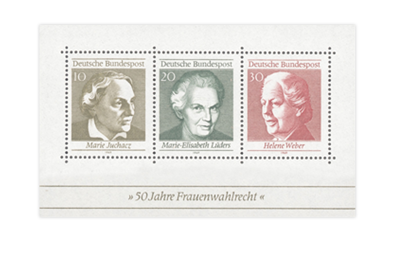 BRD Block 5 1969 gestempelt