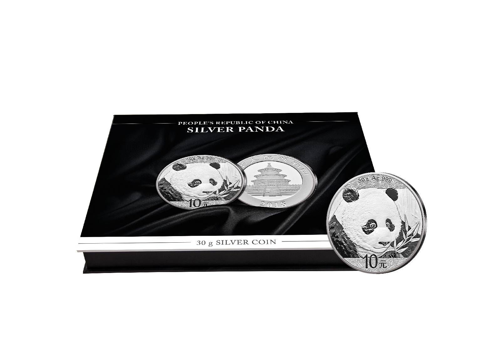 Münzkassette für 30g Silber "Panda"