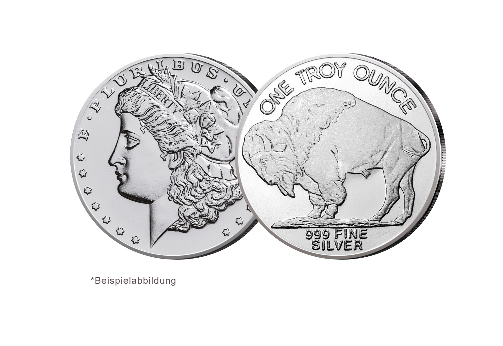 USA 1 oz Silber mit Motiv unserer Wahl