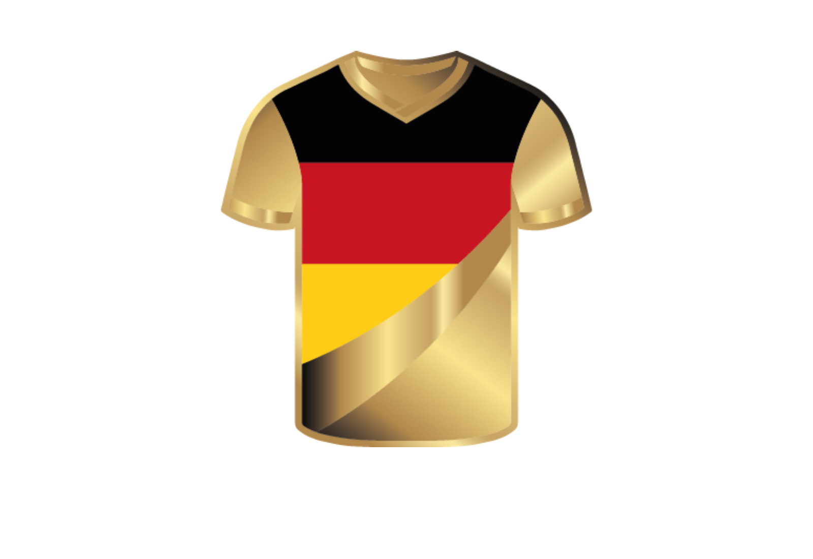 Goldmünze Trikot Deutschland 999/1000 Gold Geschenk Sport