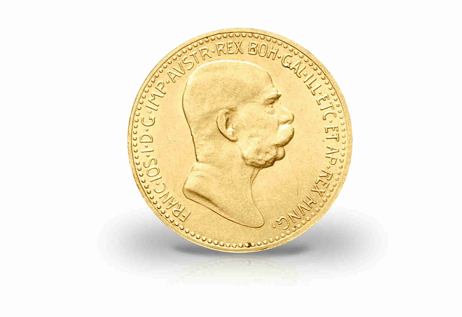 10 Kronen Goldmünze 1908 Österreich Joseph I. Jubiläumsjahrgang