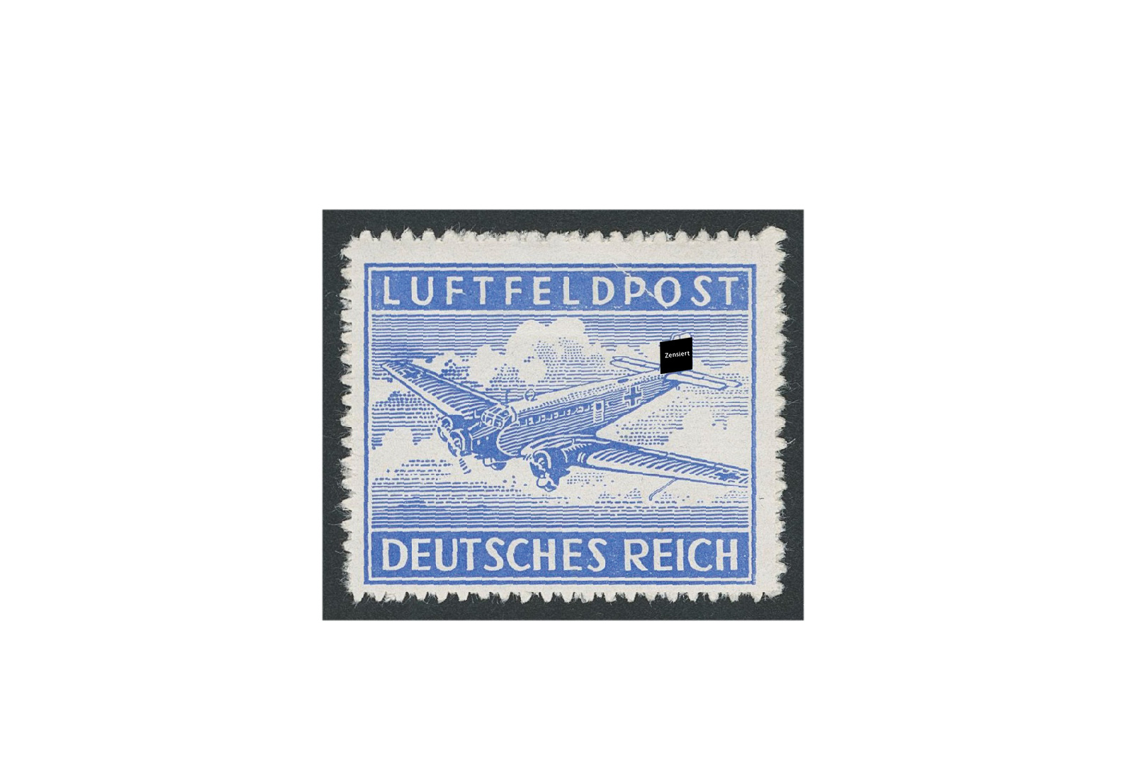 Briefmarke Deutsches Reich Luftfeldpost 1942 Michel-Nr. 1 B postfrisch