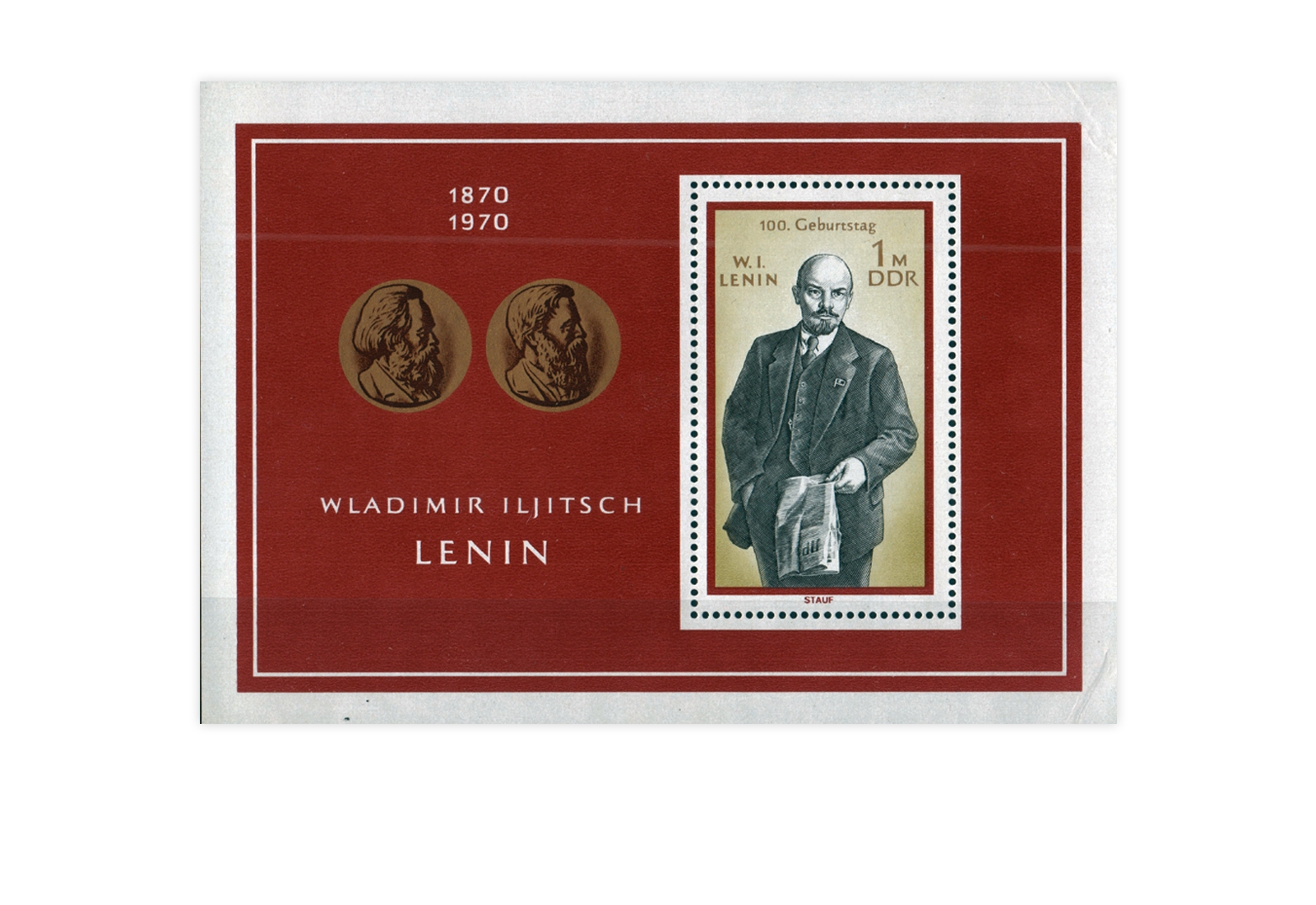 DDR Block 31 Lenin 1970 postfrisch