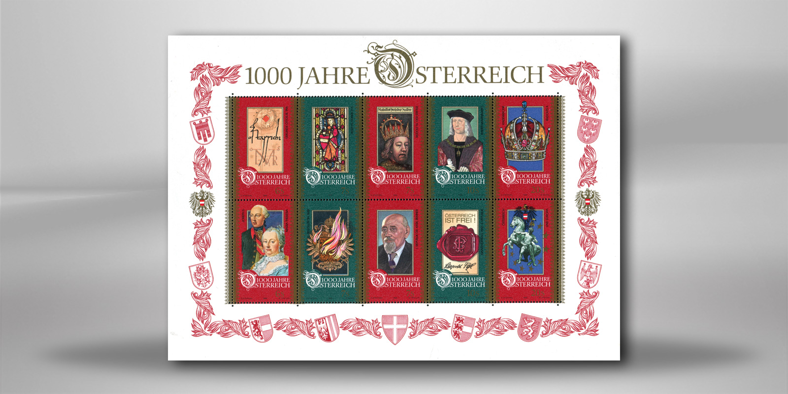 Österreich Block 12 gestempelt 1000 Jahre Österreich