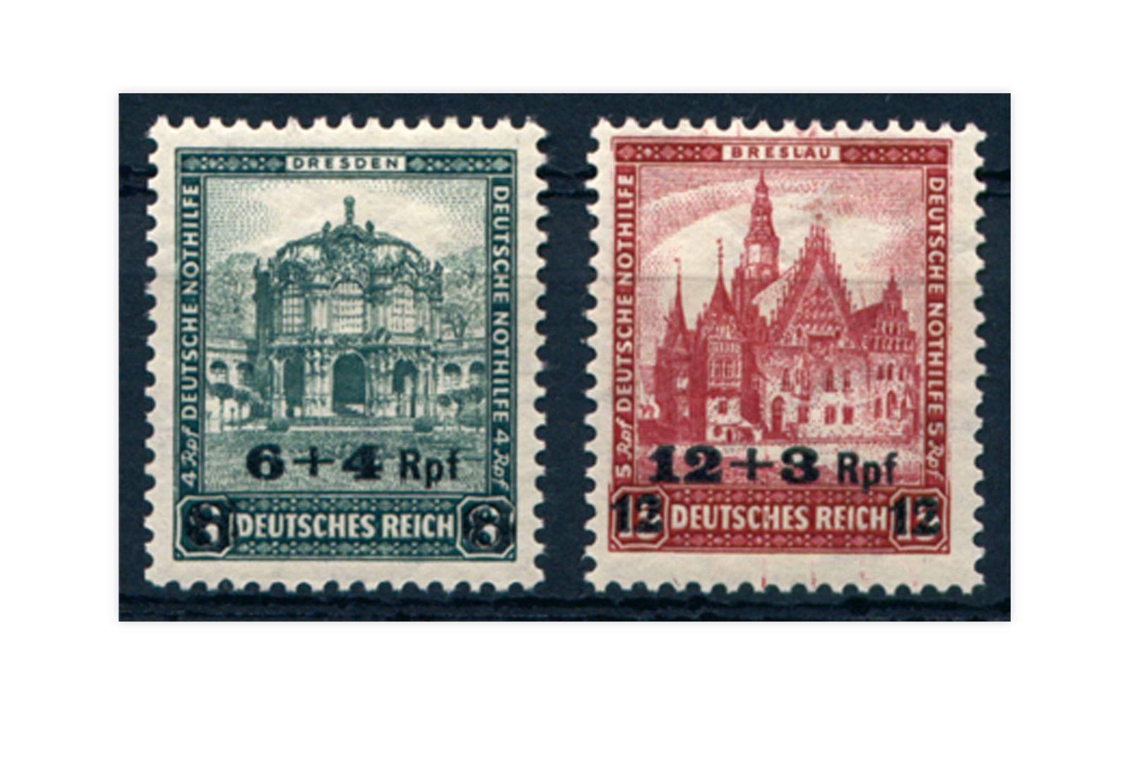Briefmarken Deutsches Reich 1932 Michel-Nr. 463/464 postfrisch