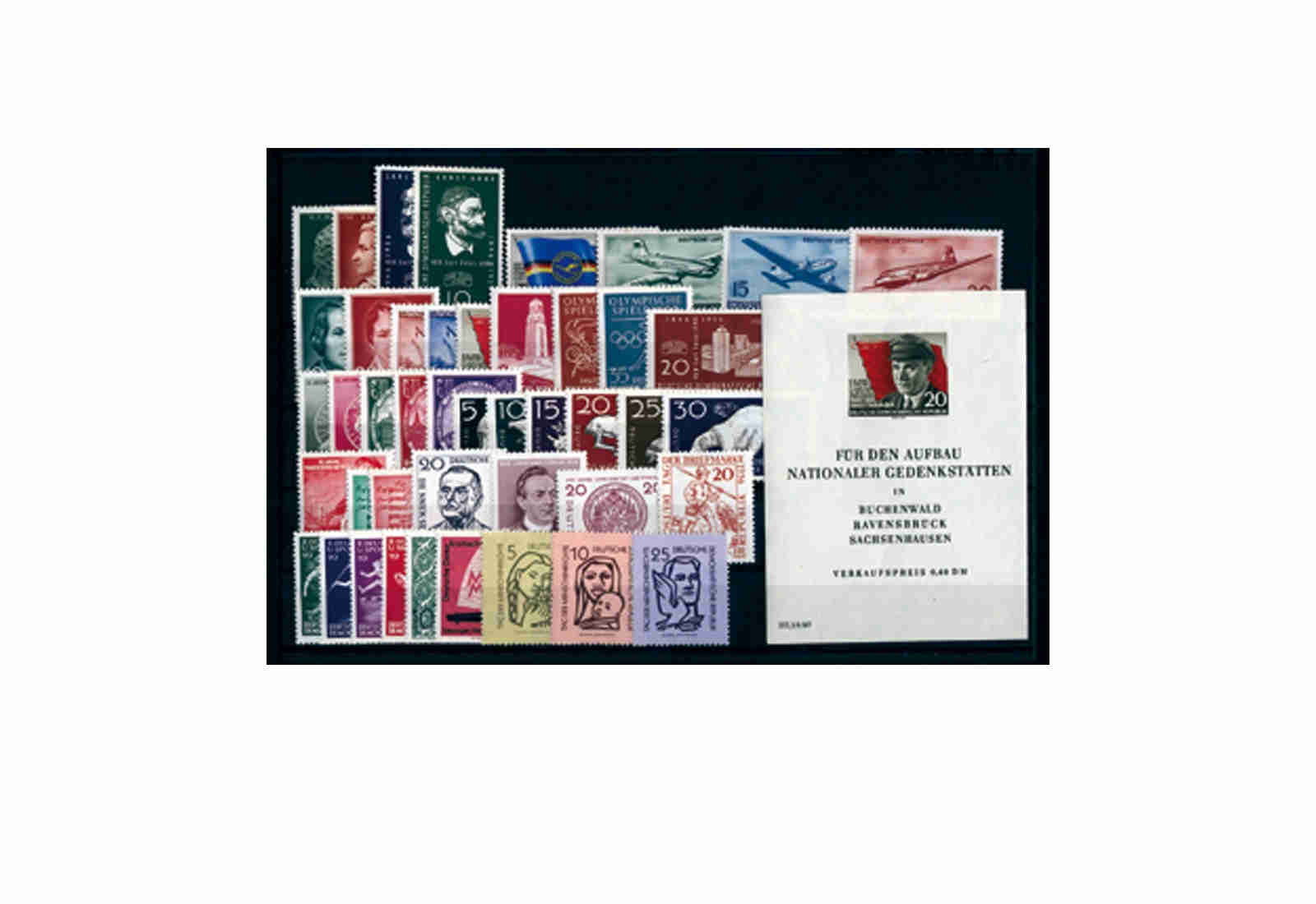 DDR Jahrgang 1956 postfrisch