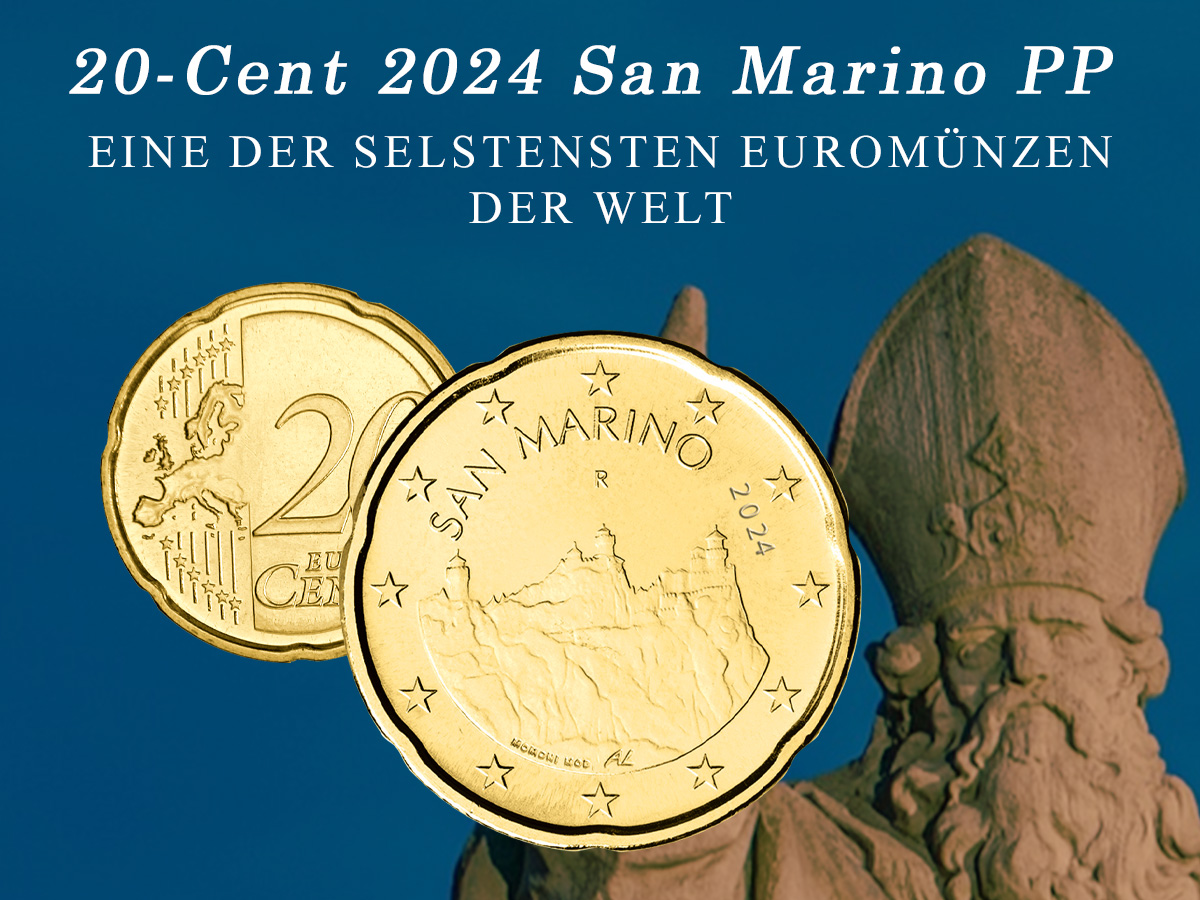 San Marino 2024 PP - 20 Cent "Montale, La Fratta, La Guaita"