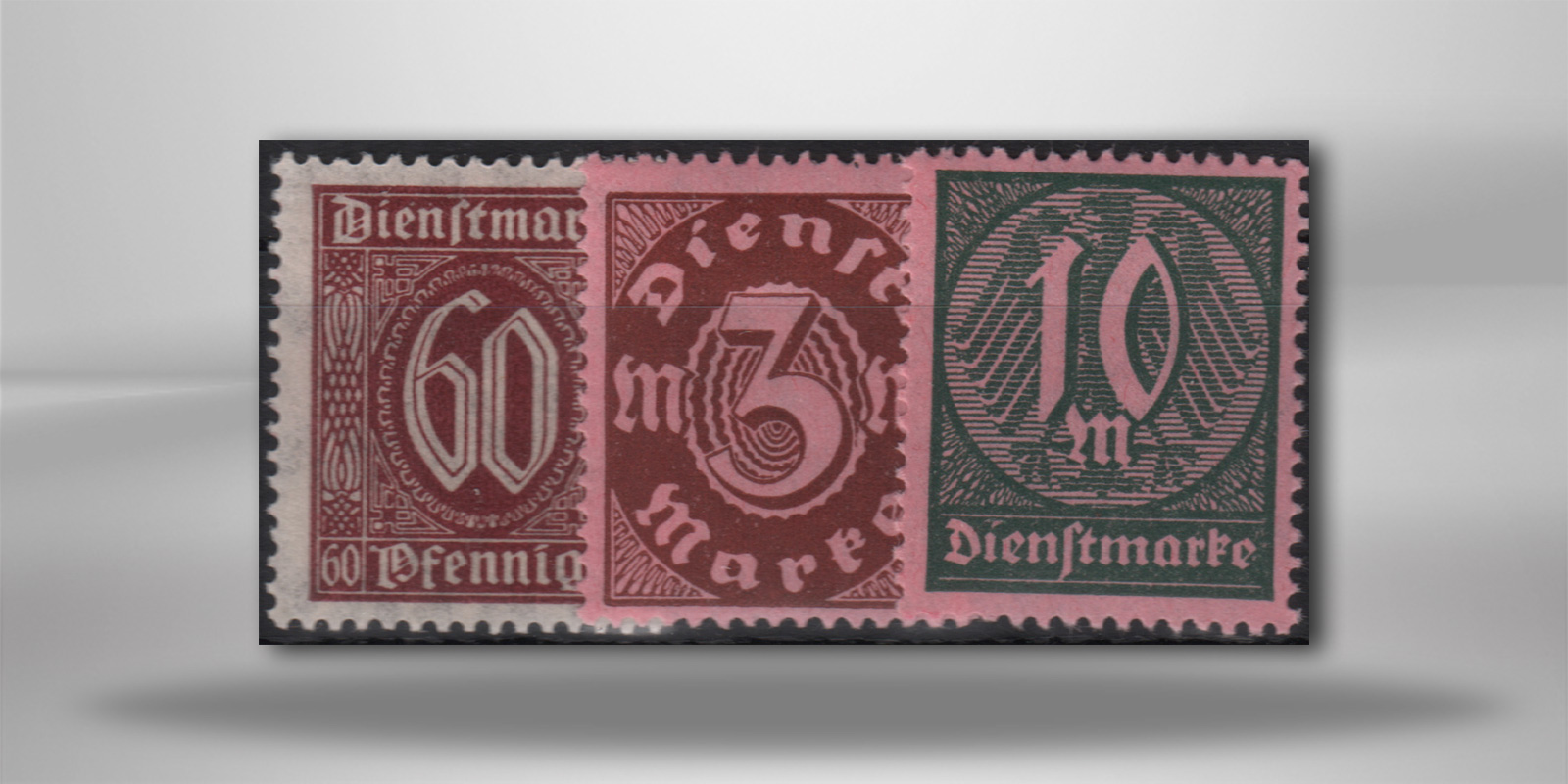 Deutsches Reich Mi. Nr. D 66/68 postfrisch