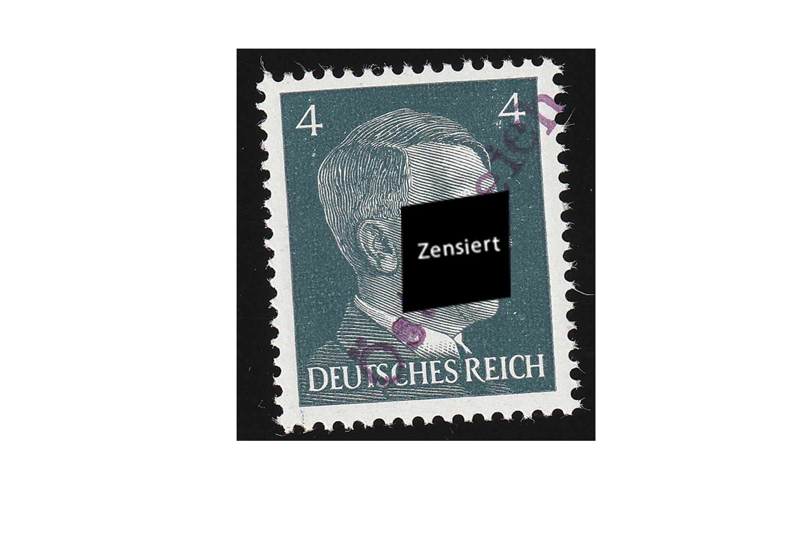 Briefmarke Österreich Lokalausgabe Gmünd 4 Pfennig Type III ** mit FB