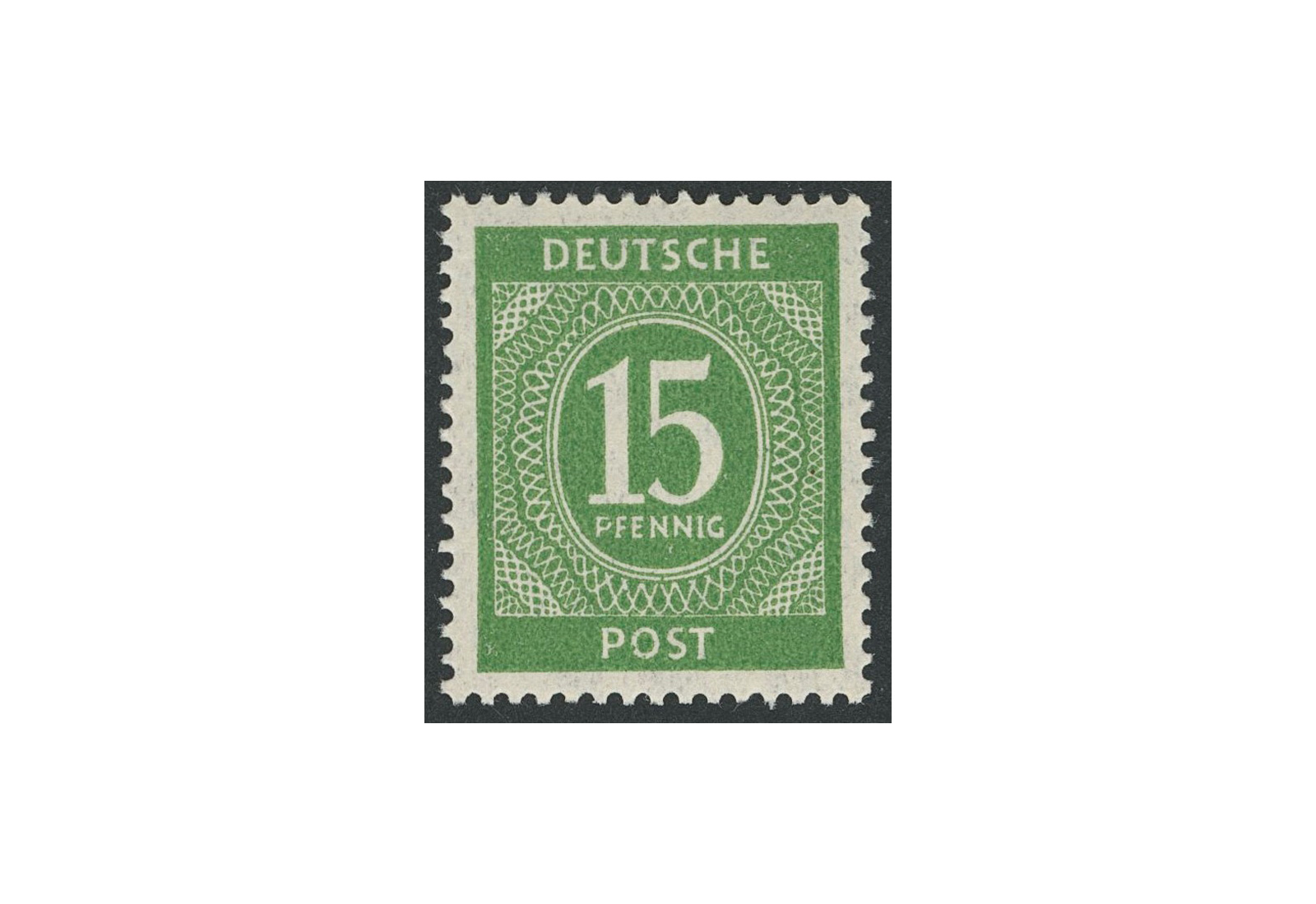 Briefmarke Alliierte Besetzung Kontrollrat I 1946 Michel-Nr. 922 b postfrisch