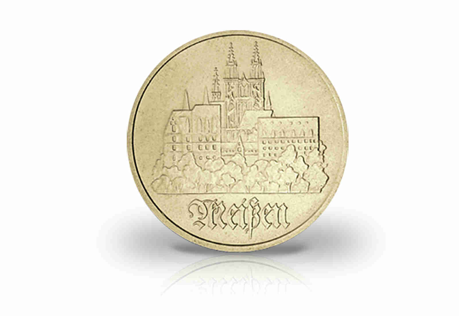 5 Mark Gedenkmünze 1972 DDR Meißen Jaeger-Nr. 1543