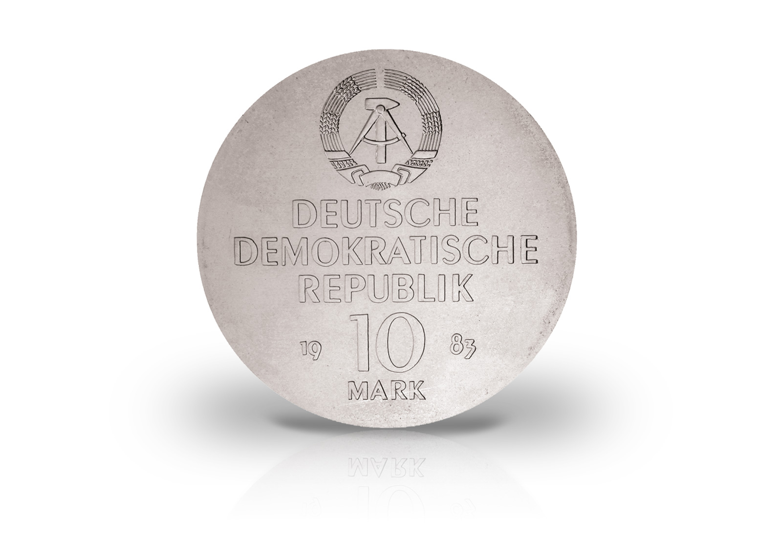 10 Mark Gedenkmünze 1983 DDR Richard Wagner Jaeger-Nr. 1589