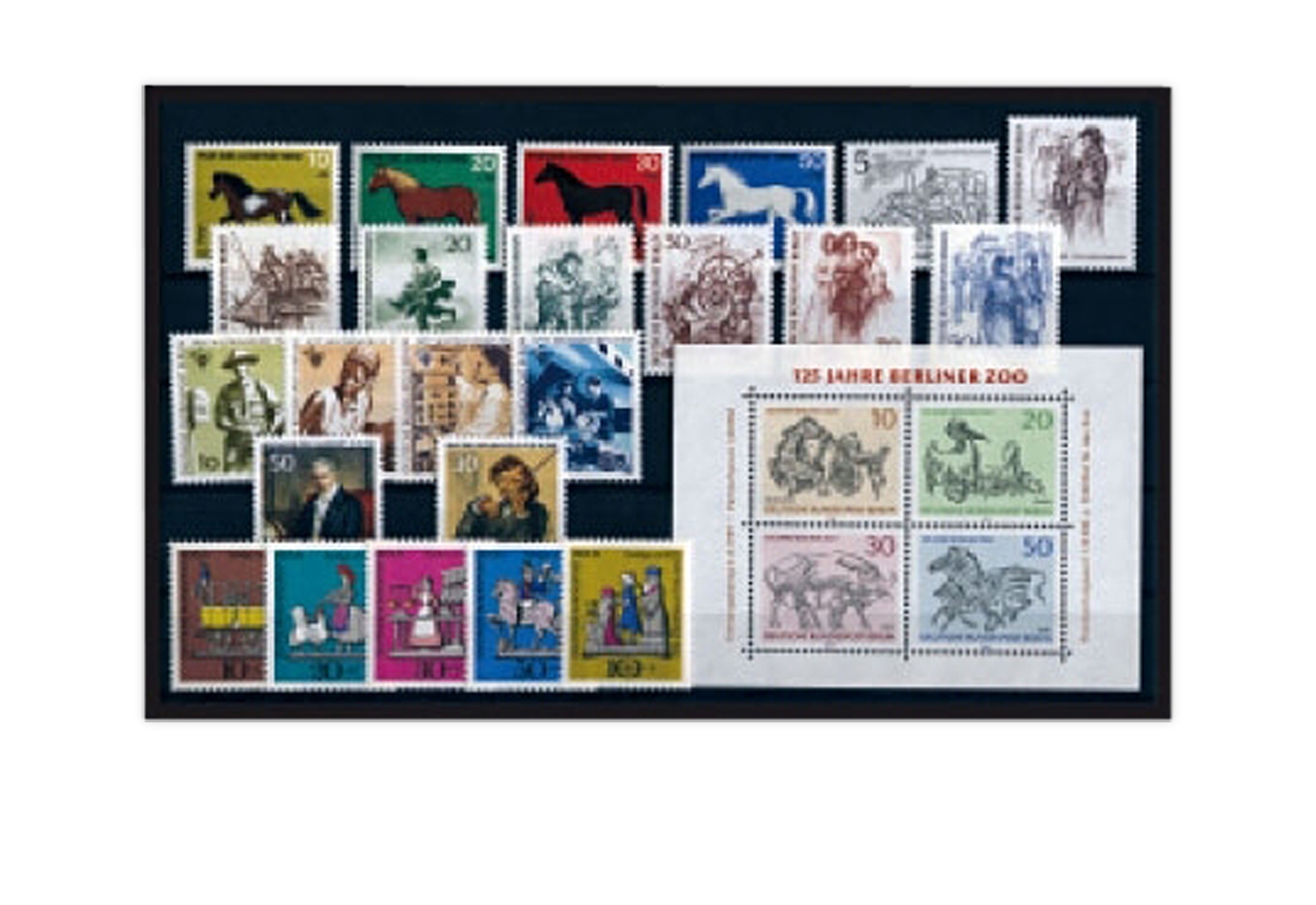 Berlin Jahrgang 1969 postfrisch