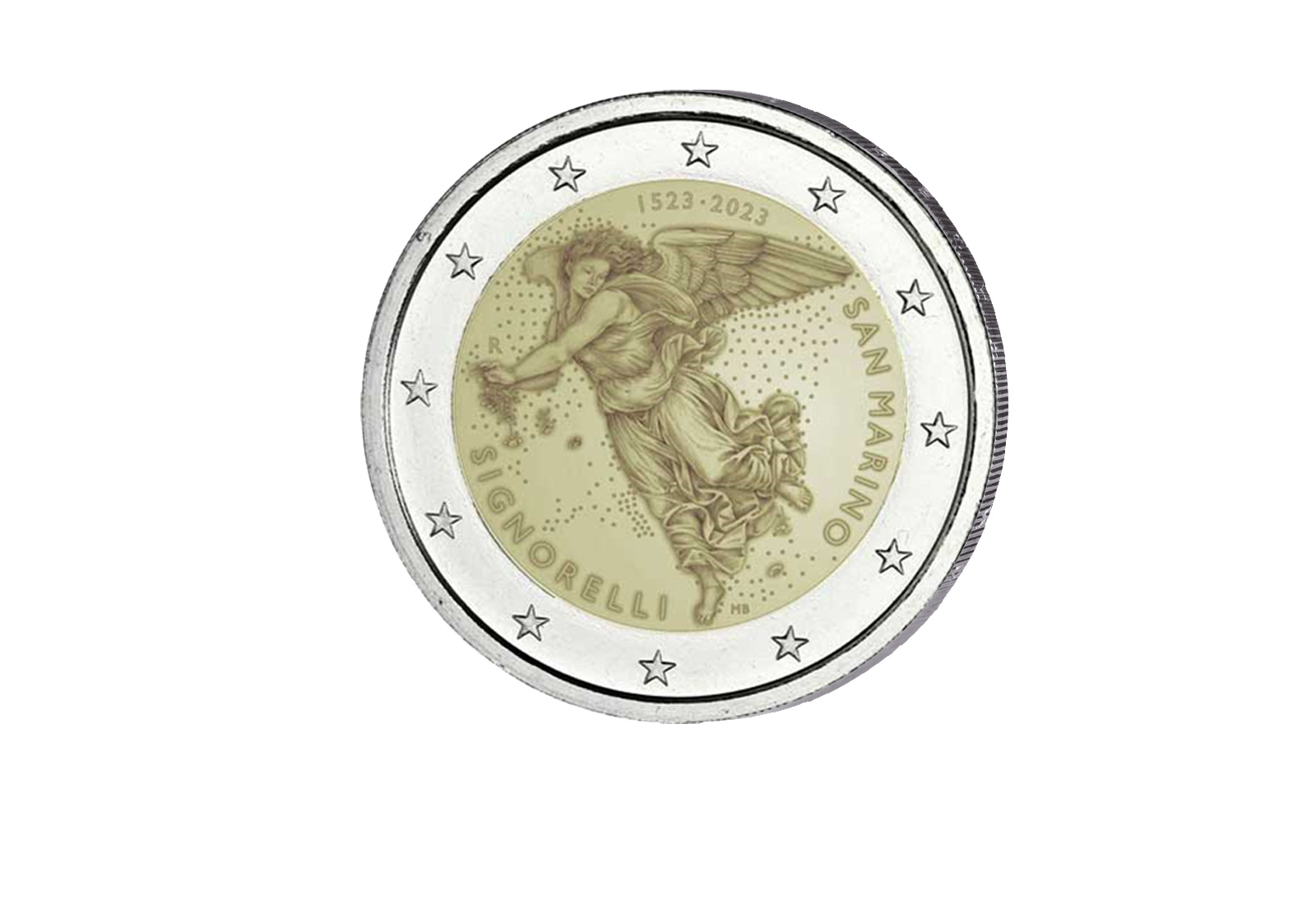 2 Euro 2023 San Marino 500. Todestag Luca Signorelli st