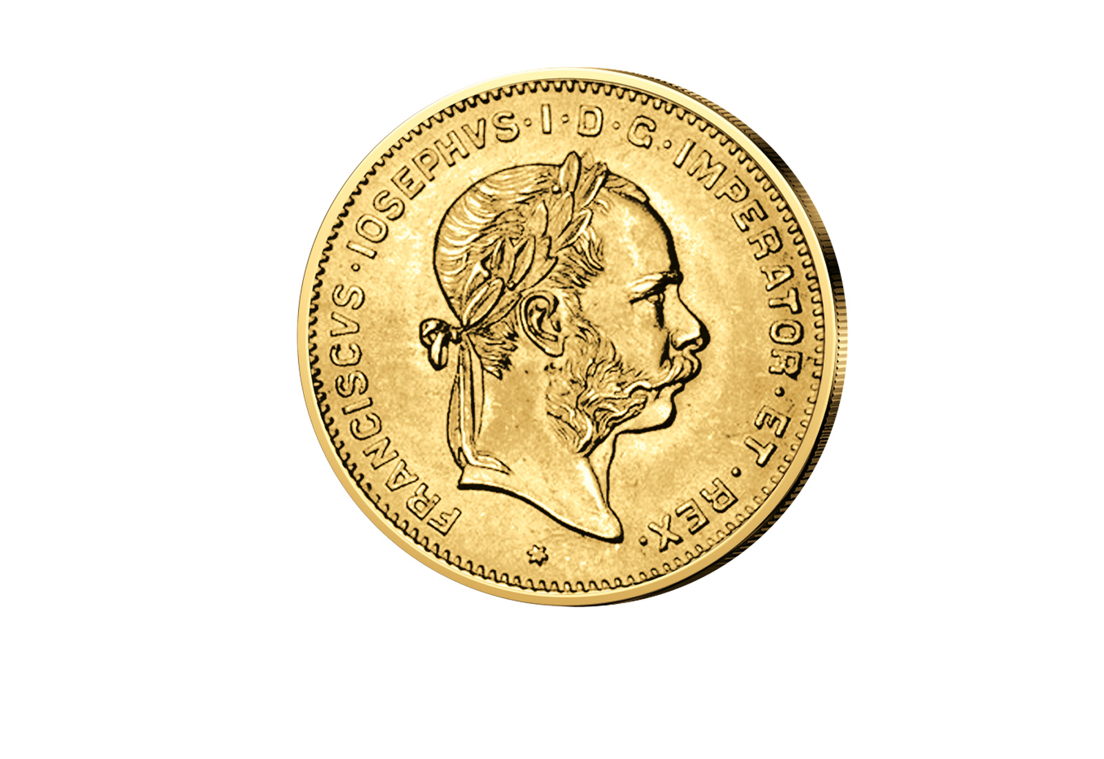 Goldmünze 4 Florin Österreich 1892 Franz Joseph I.