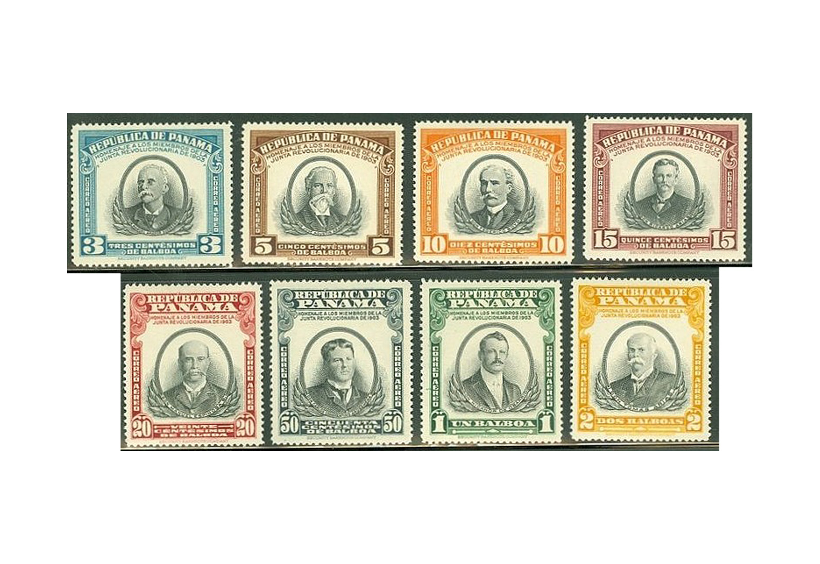 Panama 150 Briefmarken postfrisch und gestempelt