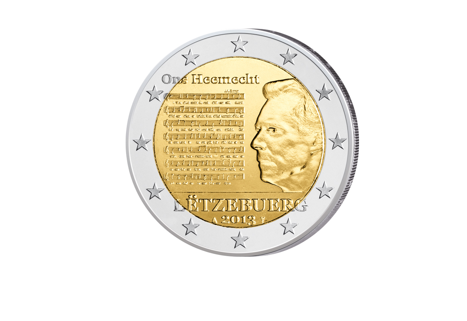 2 Euro 2024 Luxemburg Nationalhymne des Großherzogtums Luxemburg