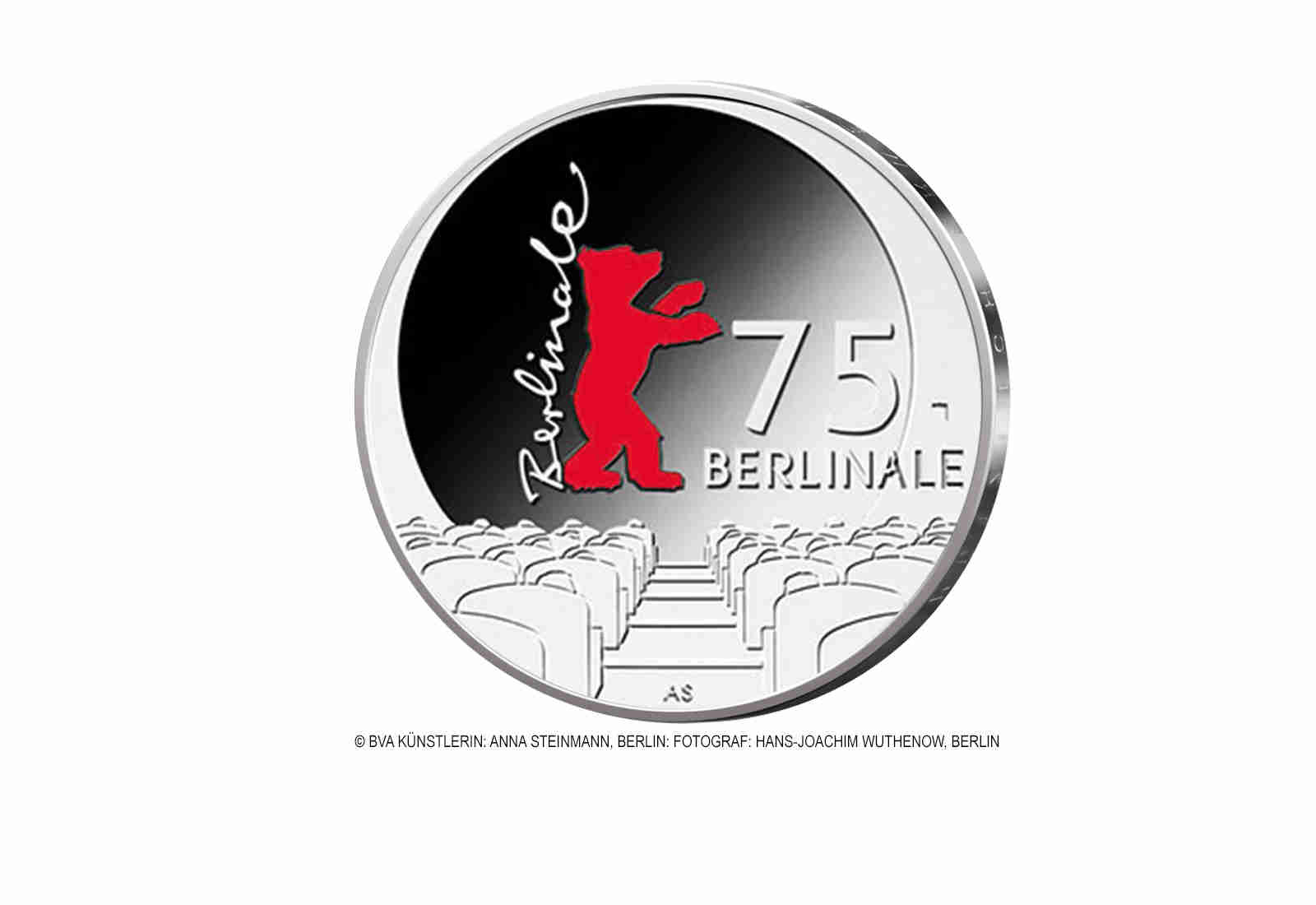 20 Euro Silbermünze Deutschland 2025 75. Berlinale PP