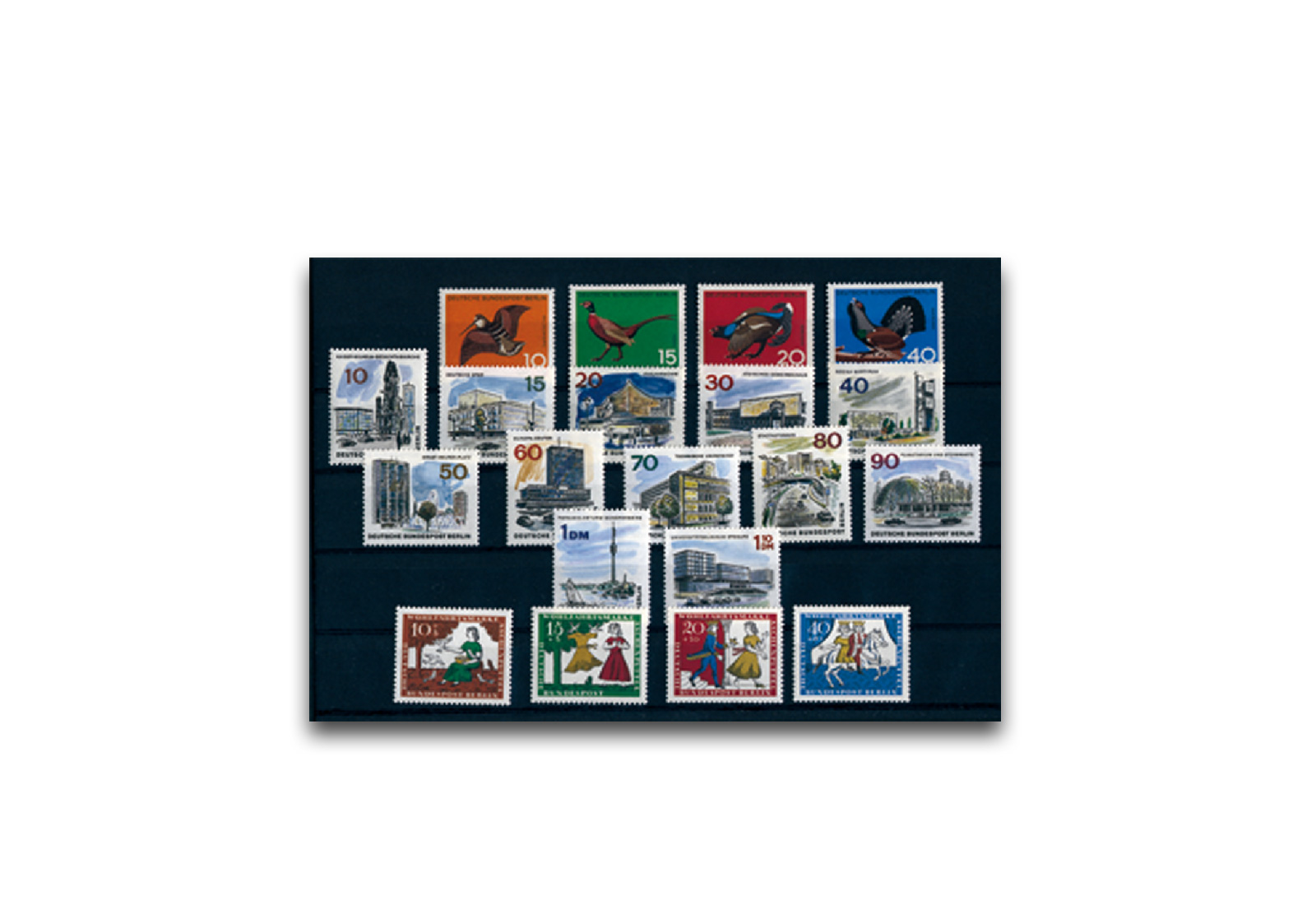 Berlin Jahrgang 1965 Mi.Nr. 250-269 postfrisch