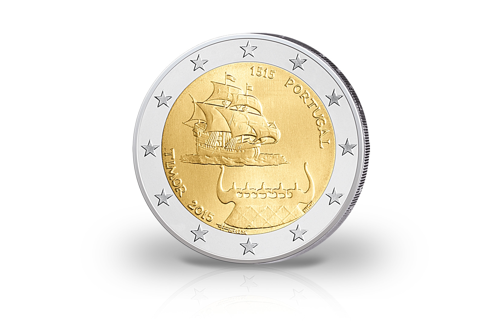 2 Euro 2015 Portugal 500. Jahrestag Entdeckung Timors