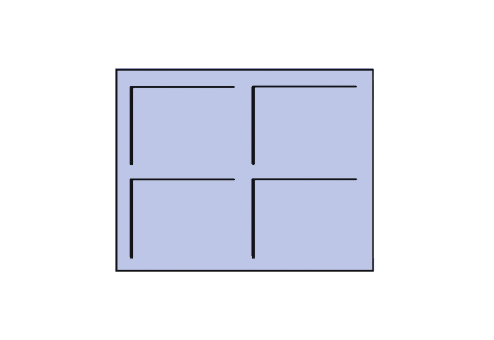 Luxus Prestigetableau für 4 Euromünzensätze