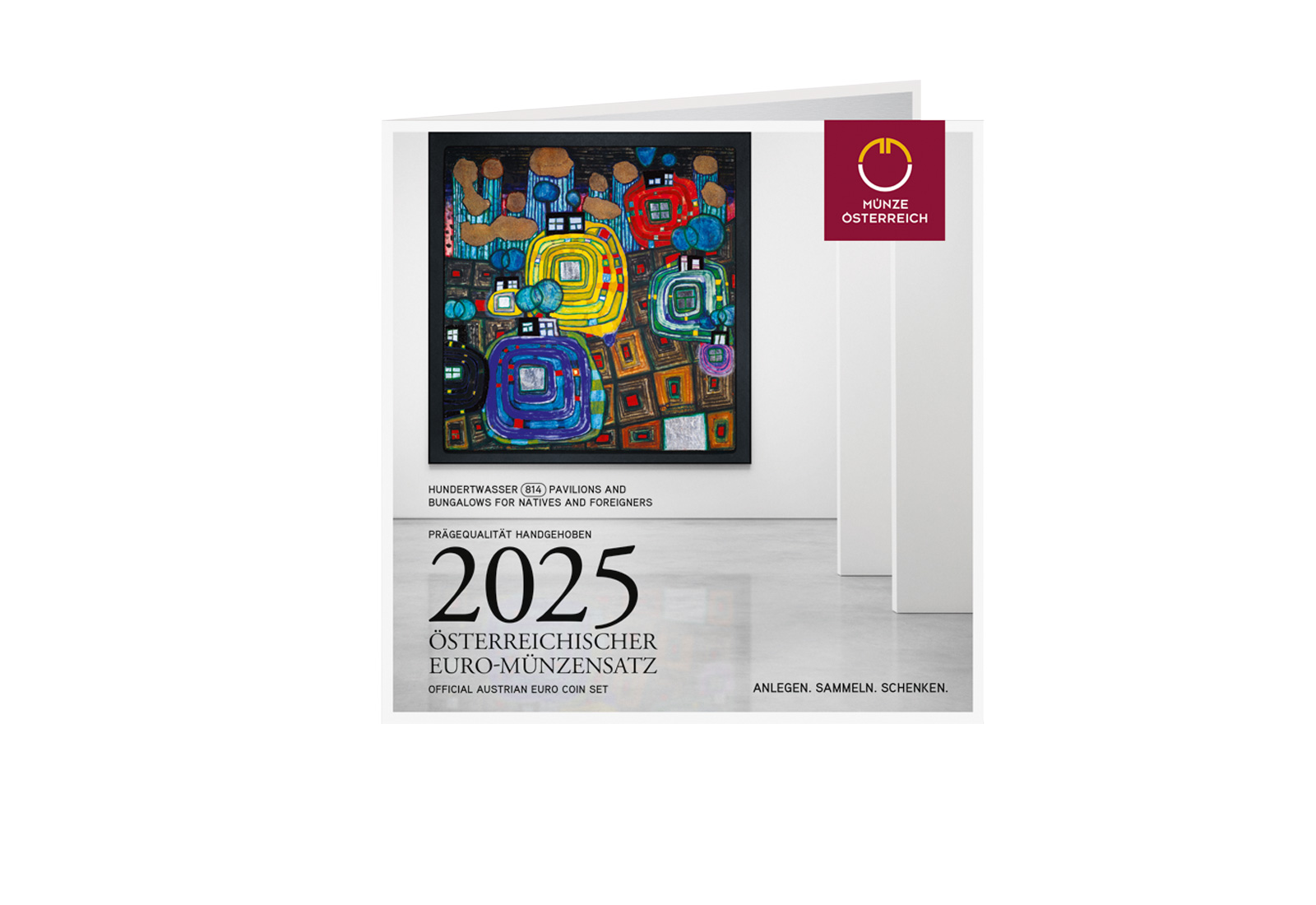 Kursmünzensatz 2025 Österreich hgh