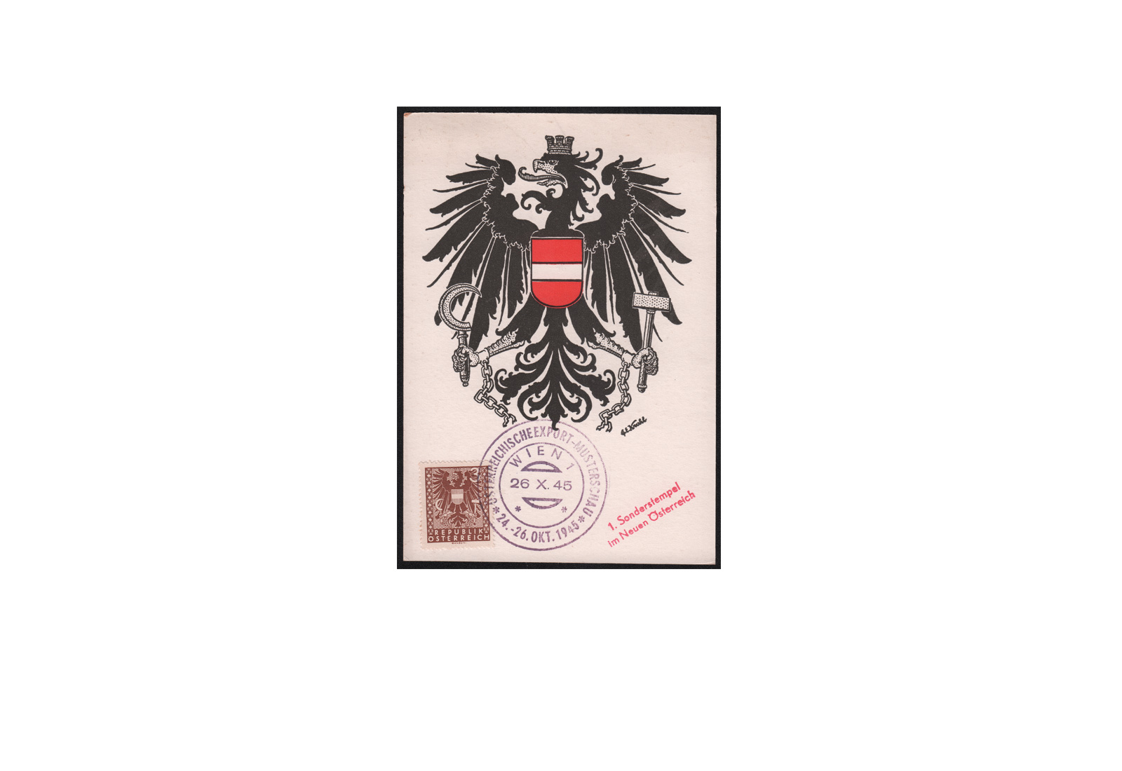 Österreich Export-Musterschau 1946