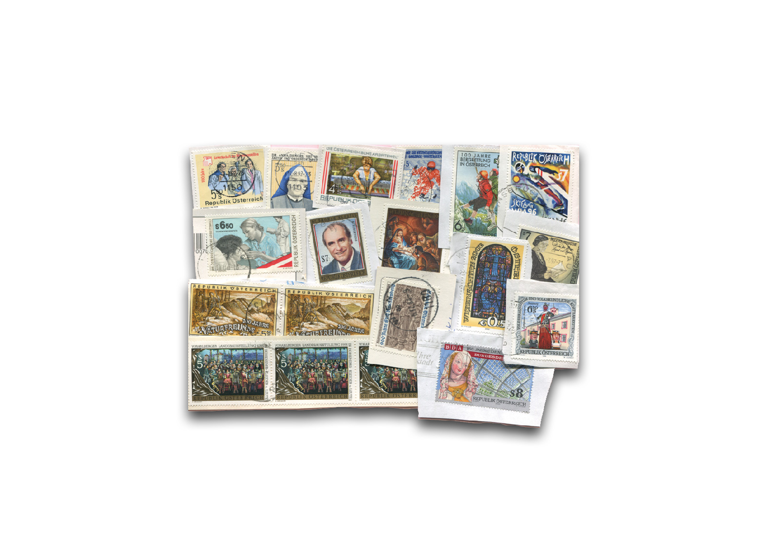 Österreich Sondermarken 200 g