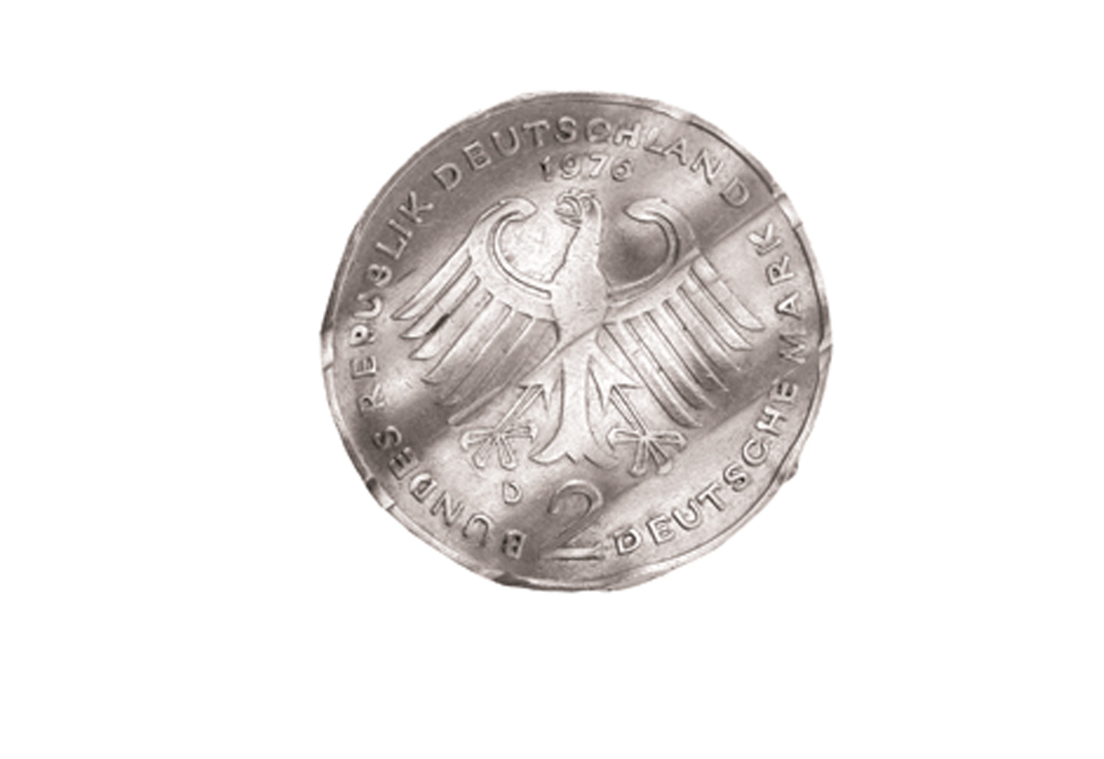 2 DM BRD Schreddergeld Jahrgang und Motiv unserer Wahl