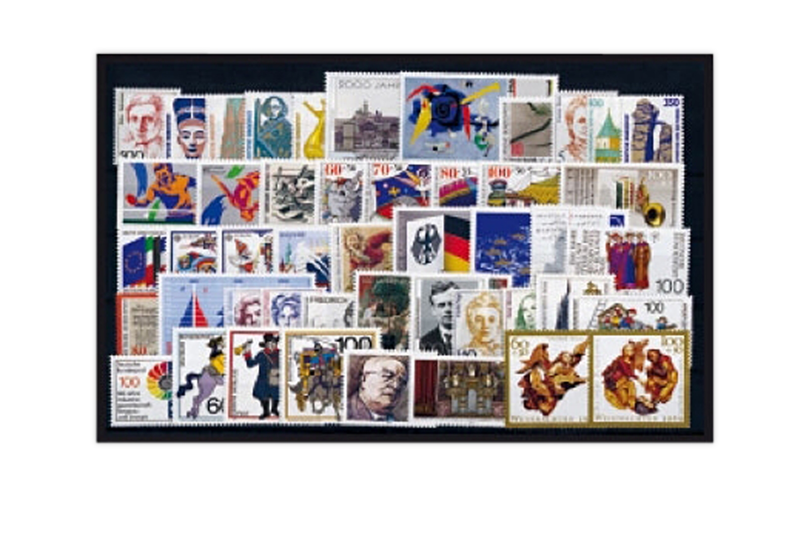 BRD Briefmarken 1998 Jahrgangssatz postfrisch