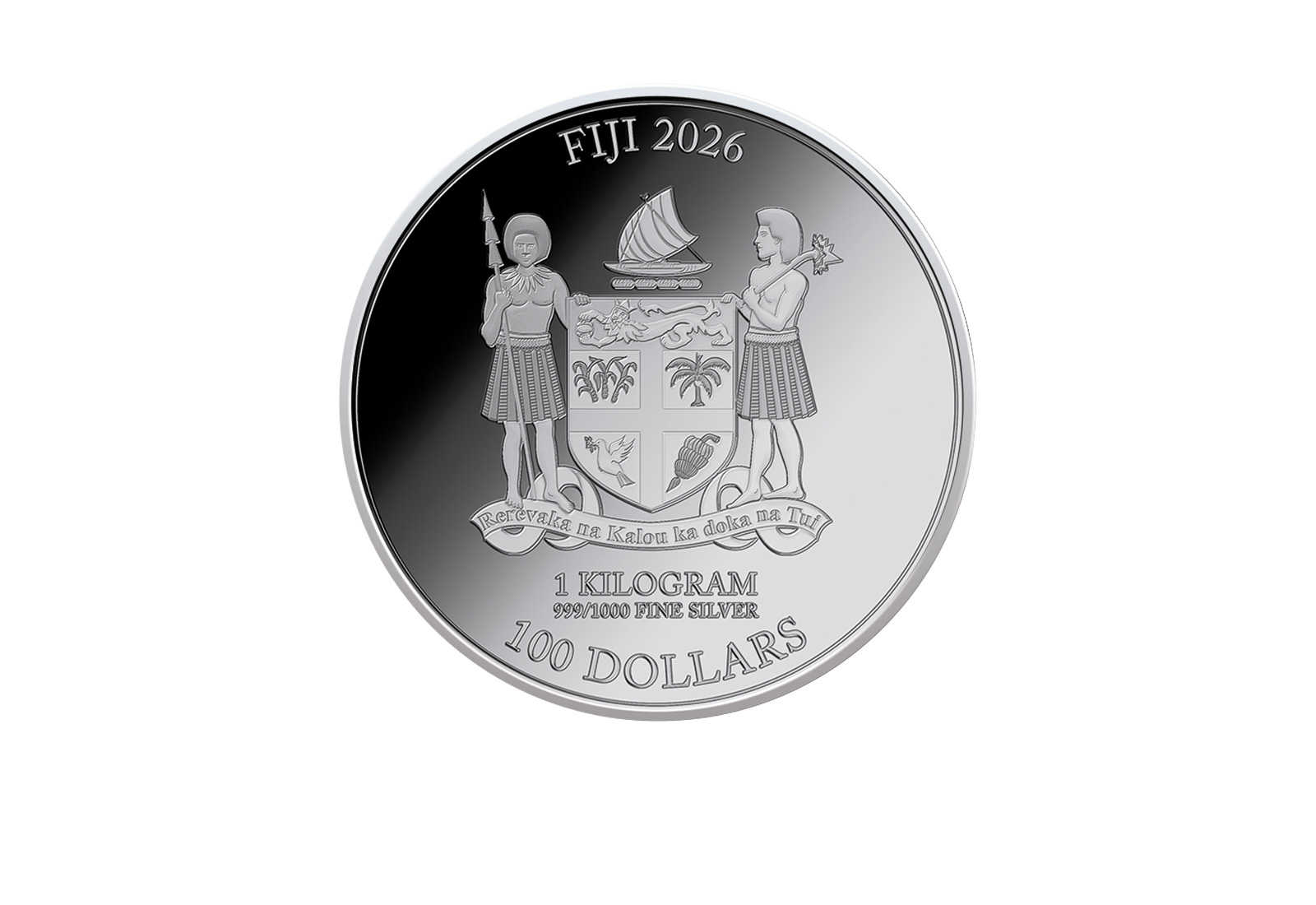 1 Kg Silbermünze - 400 Jahre Weihe des Petersdoms im Etui