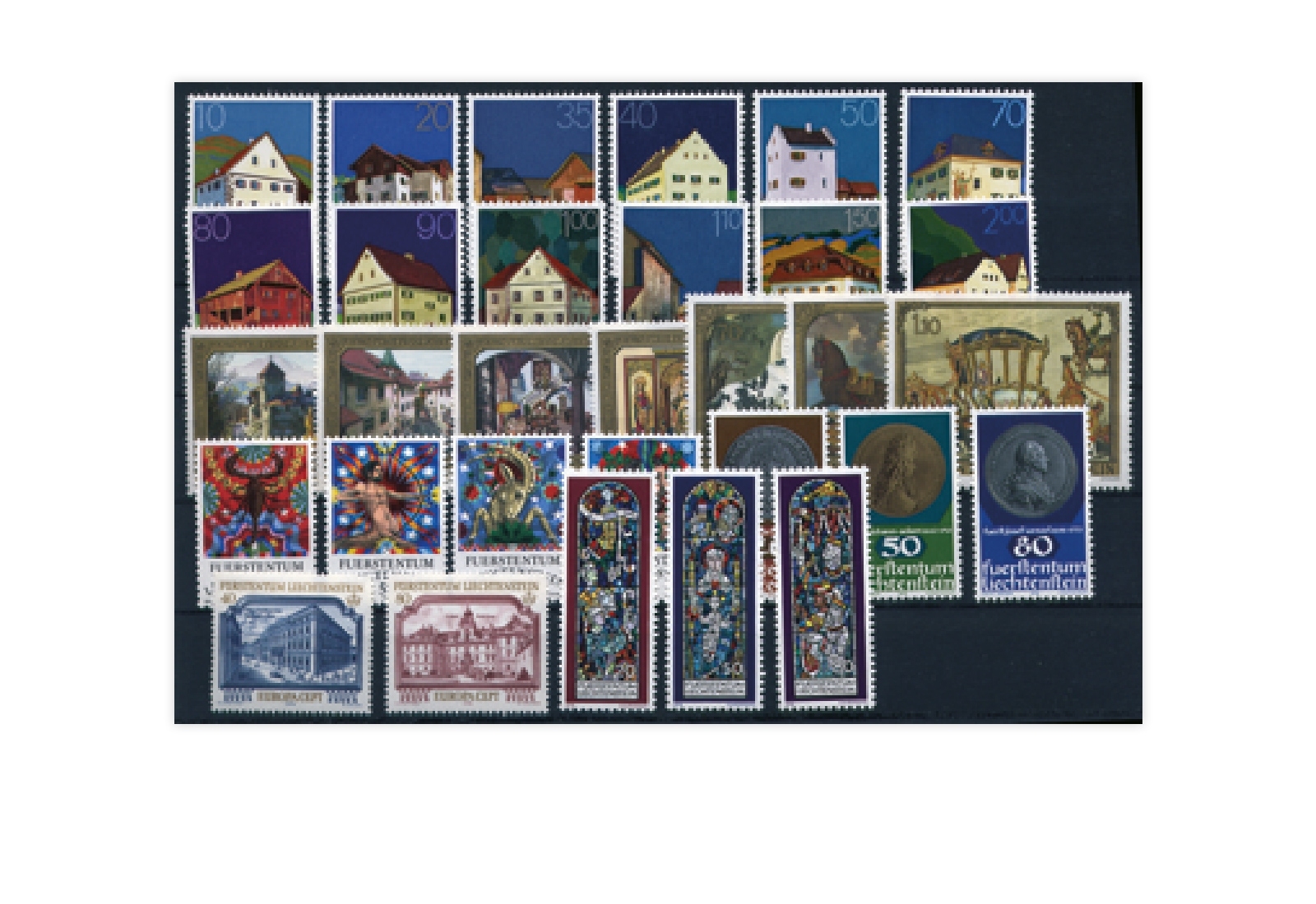 Liechtenstein Jahrgang 1978 postfrisch