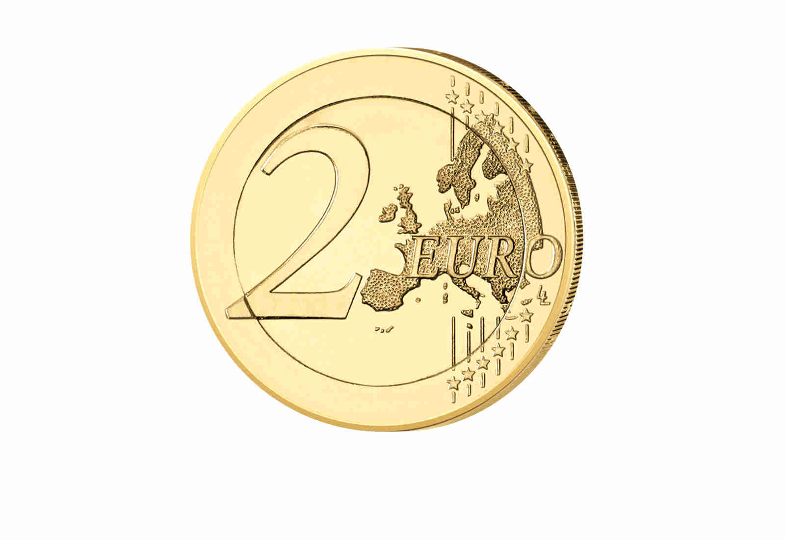 5x 2-Euro Lebensweg Benedikt XVI. vergoldet mit Farbmotiv in Kollektion