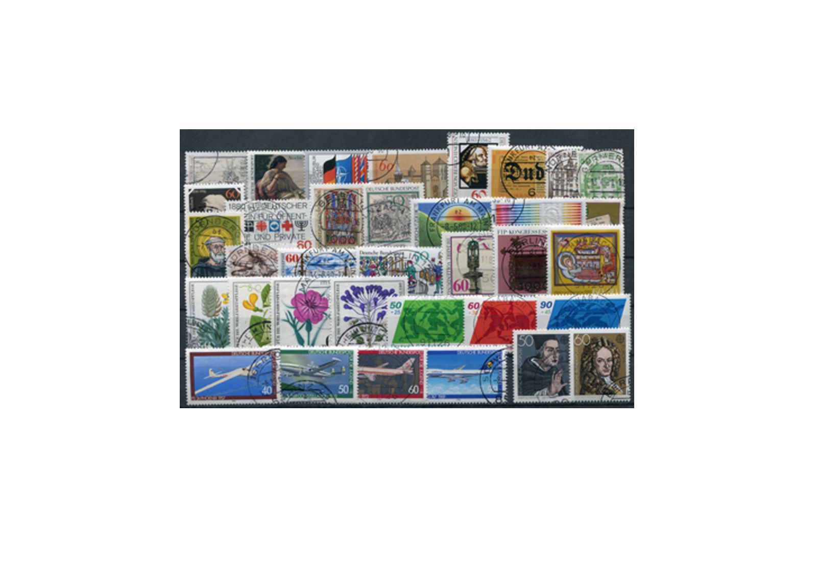 BRD Jahrgangsatz 1980 Mi.Nr. 1033-1067 gestempelt