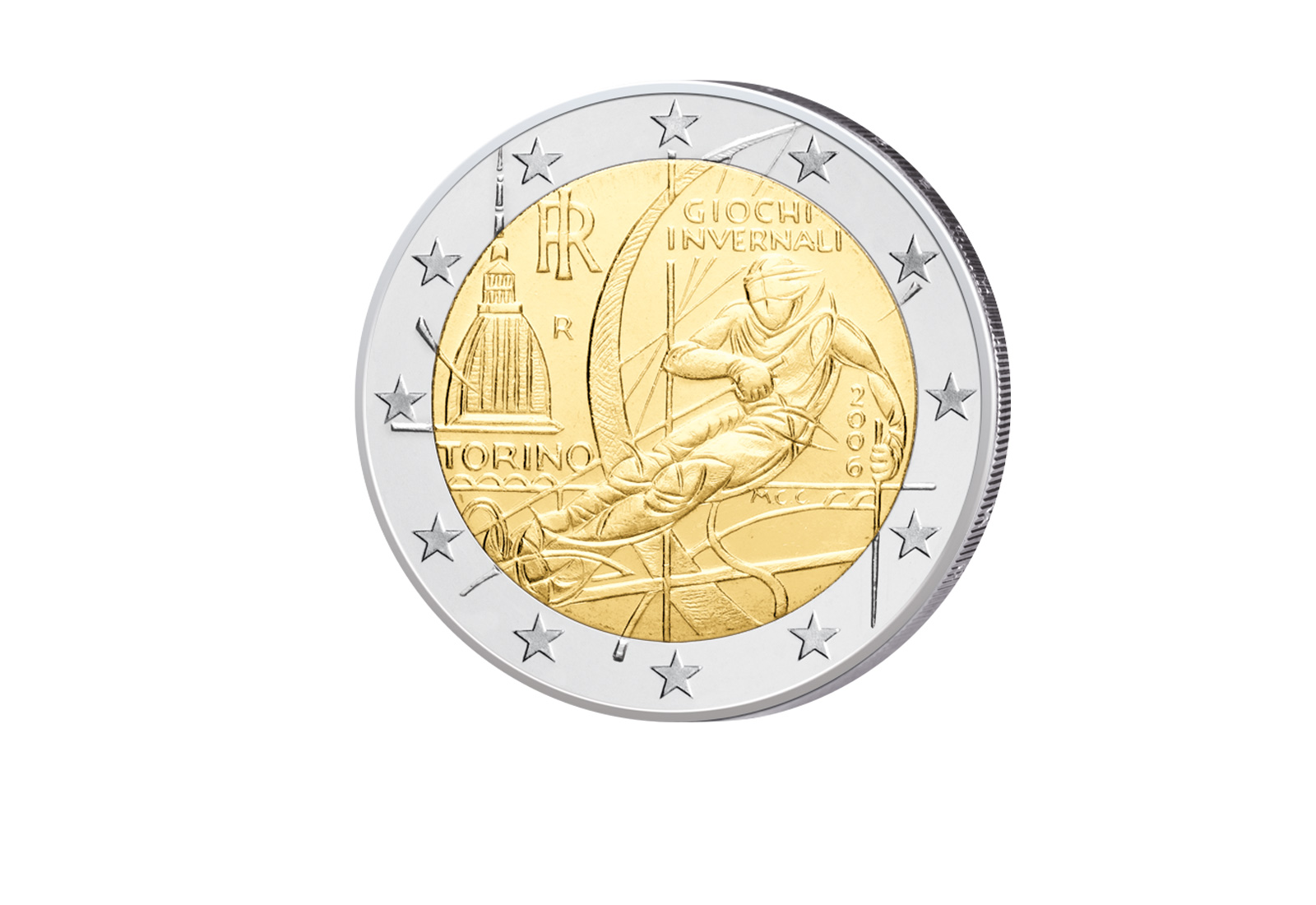 2 Euro 2006 Italien Winterspiele in Turin