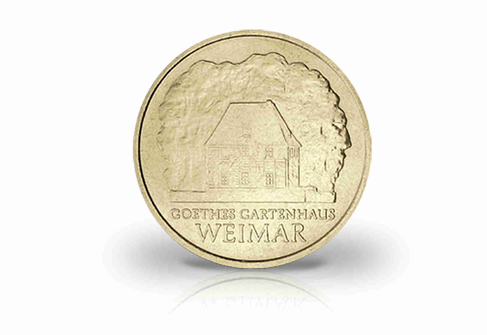 5 Mark Gedenkmünze 1982 DDR Johann Wolfgang von Goethe Jaeger-Nr. 1585