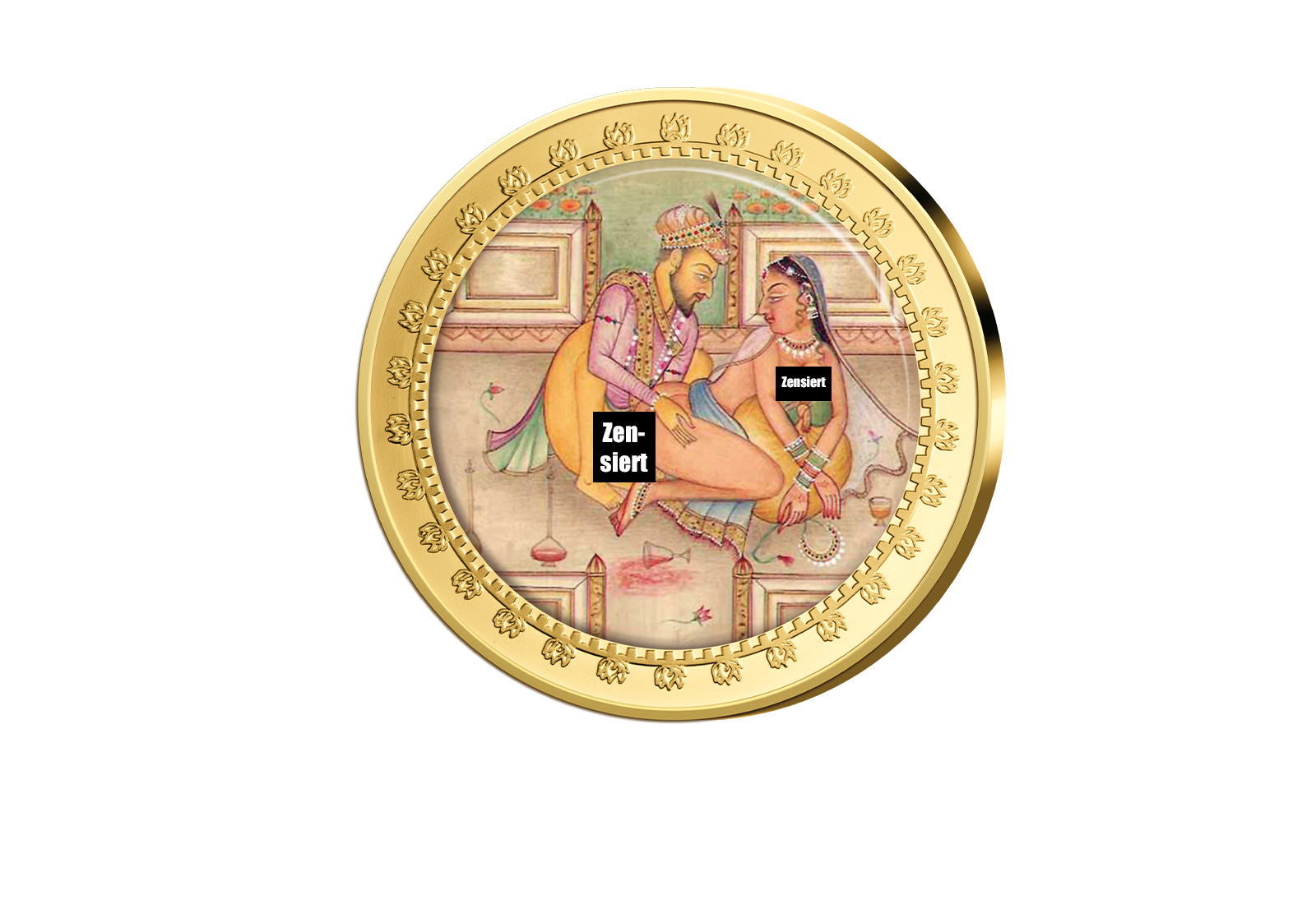 Kamasutra Farbapplikation Die Anbetung
