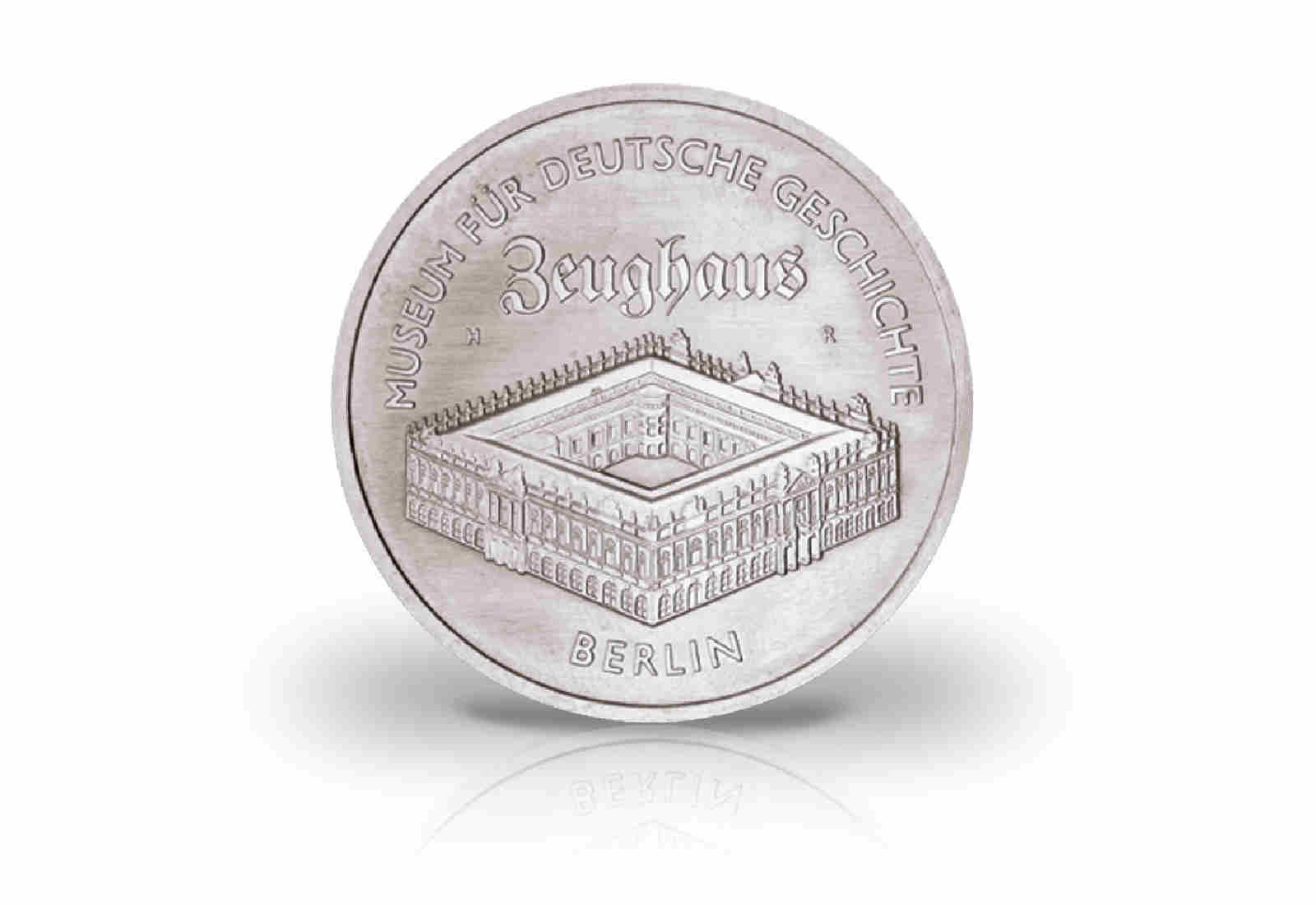 5 Mark Gedenkmünze 1990 DDR Zeughaus in Berlin Jaeger-Nr. 1632