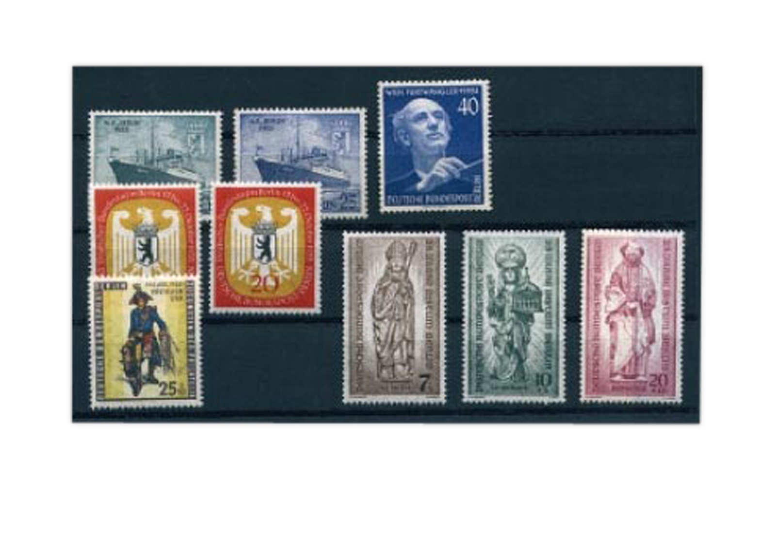 Berlin Jahrgang 1955 postfrisch