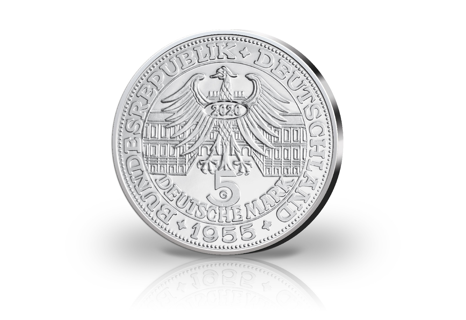 300. Geburtstag Markgraf von Baden Neuprägung mit Silberauflage