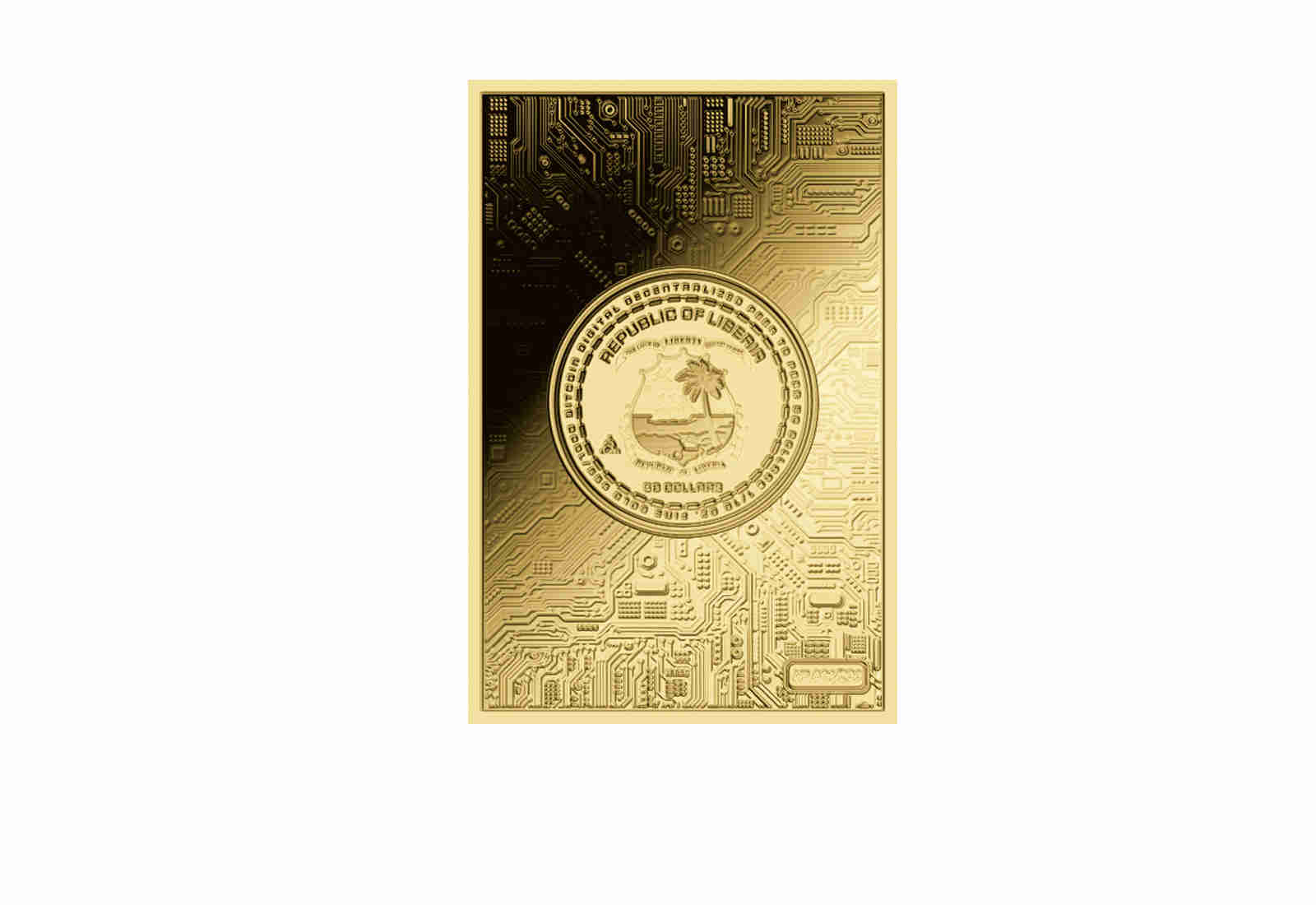 1/10 oz Goldbarren Bitcoin 999/1000
