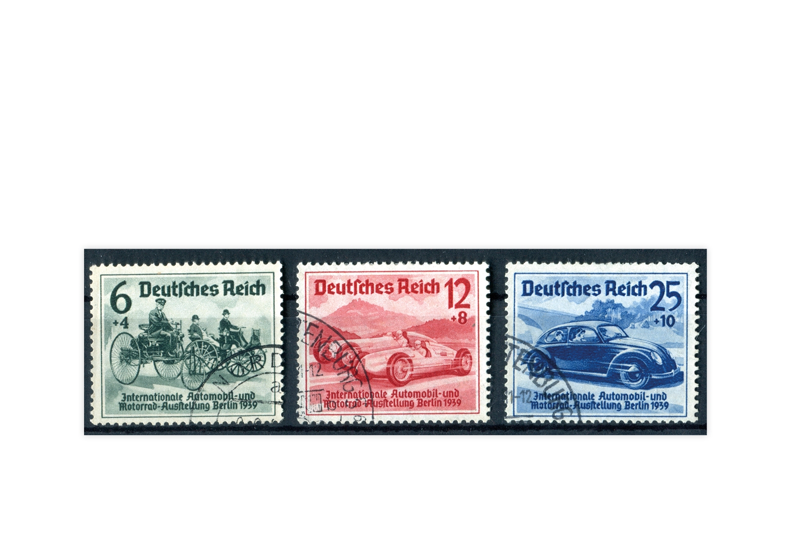 Deutsches Reich Mi.Nr. 686/88 gestempelt