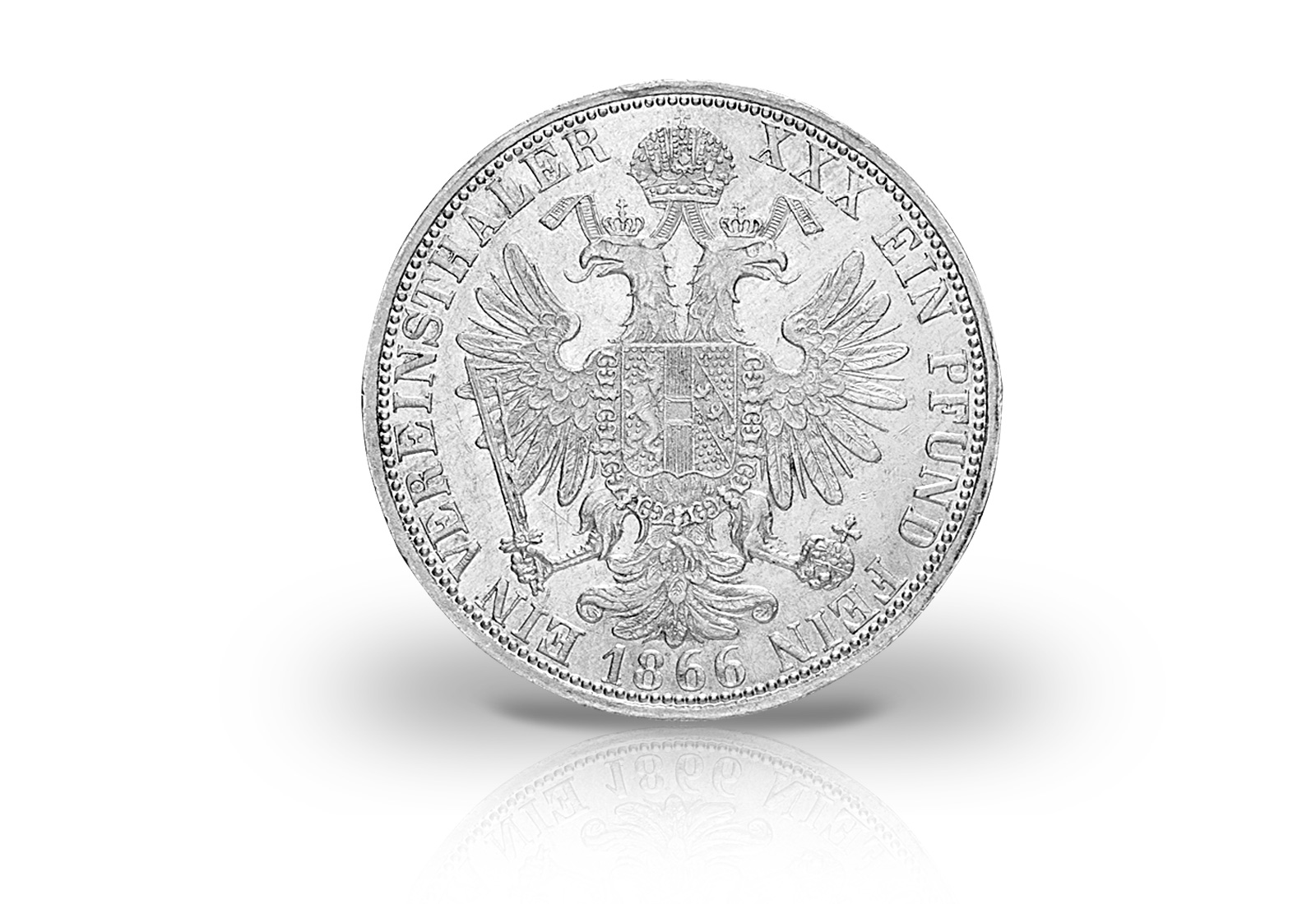 Österreich Vereinstaler ss-vz 1866/1867 Franz Joseph Thun 450, 451, 452