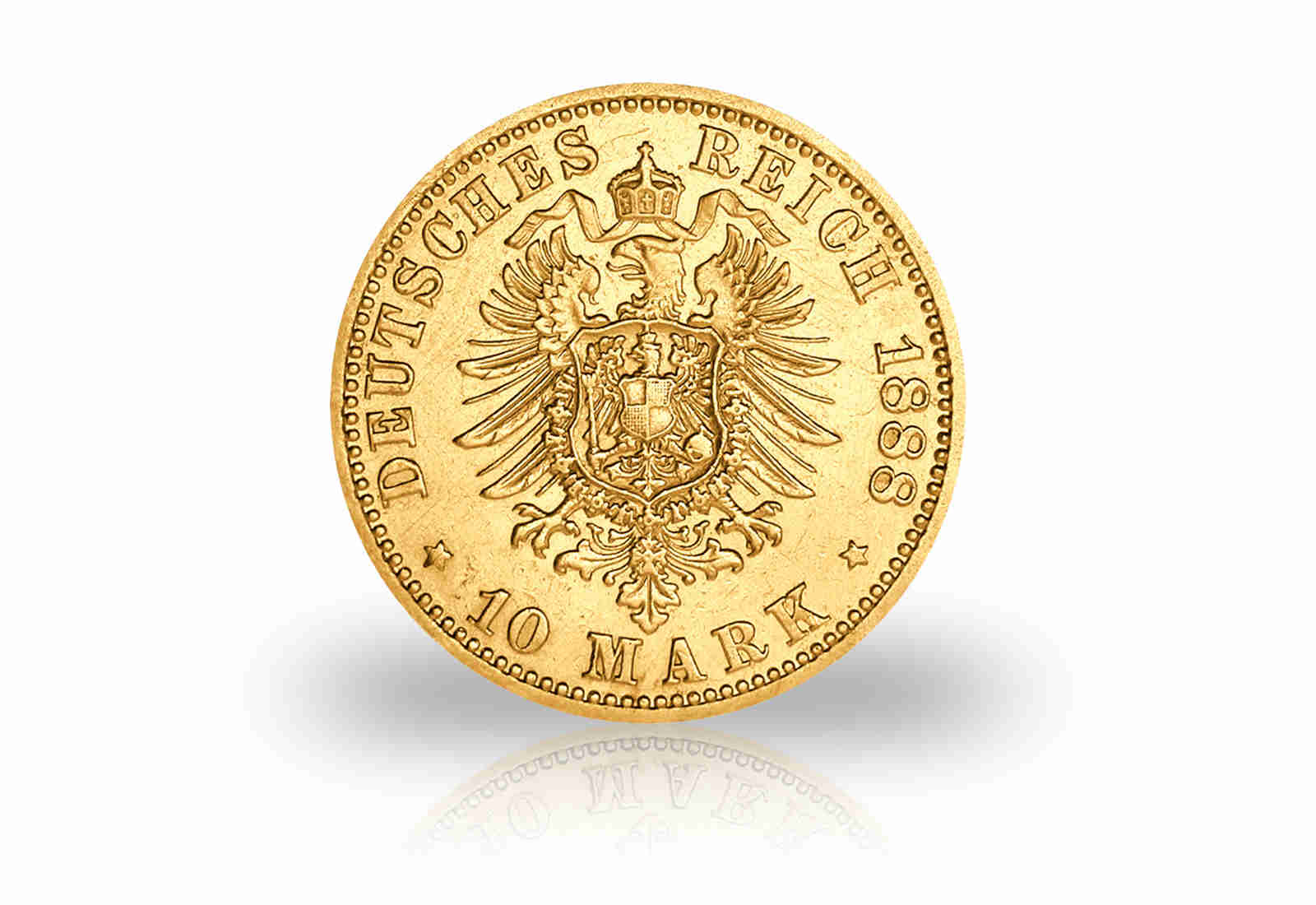 10 Mark und 20 Mark Goldmünzen 1888 Deutsches Kaiserreich Preußen Friedrich III. 2er Set Jaeger-Nr. 247, 248