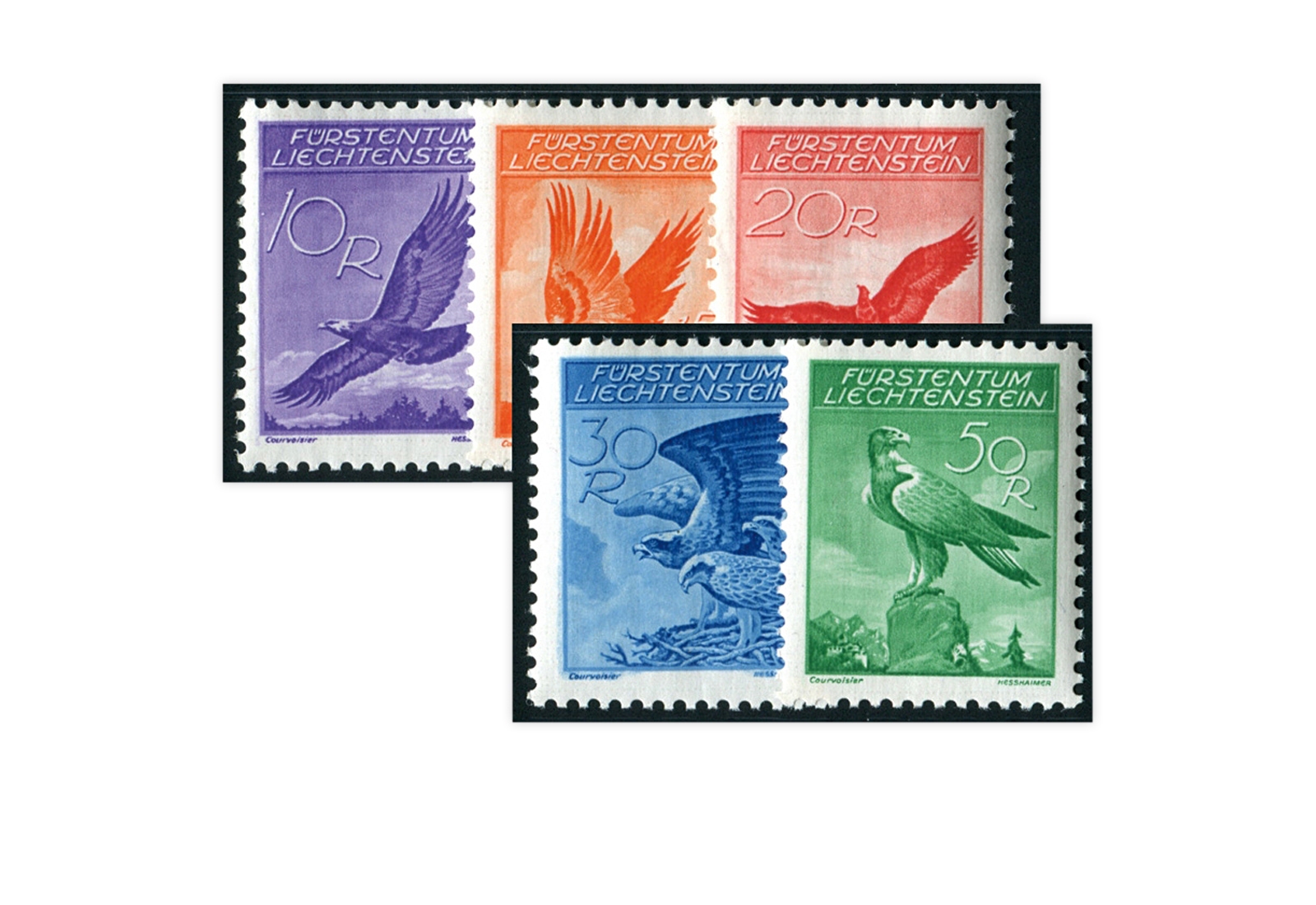 Liechtenstein Mi.Nr. 143/47 gest.